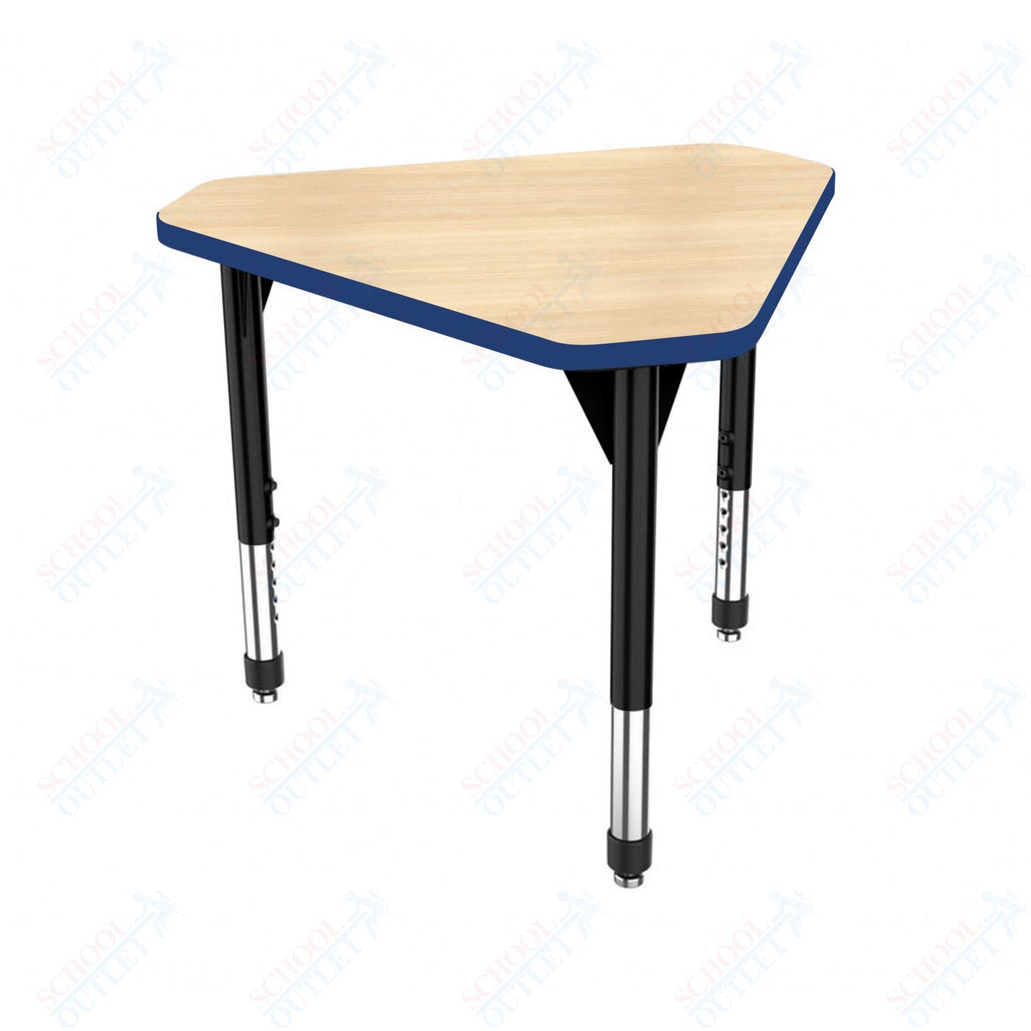 Marco Premier Series Gem Collaborative Desk 29.75" x 33.5" Adjustable Height 21"-31" (43-2271-MB)