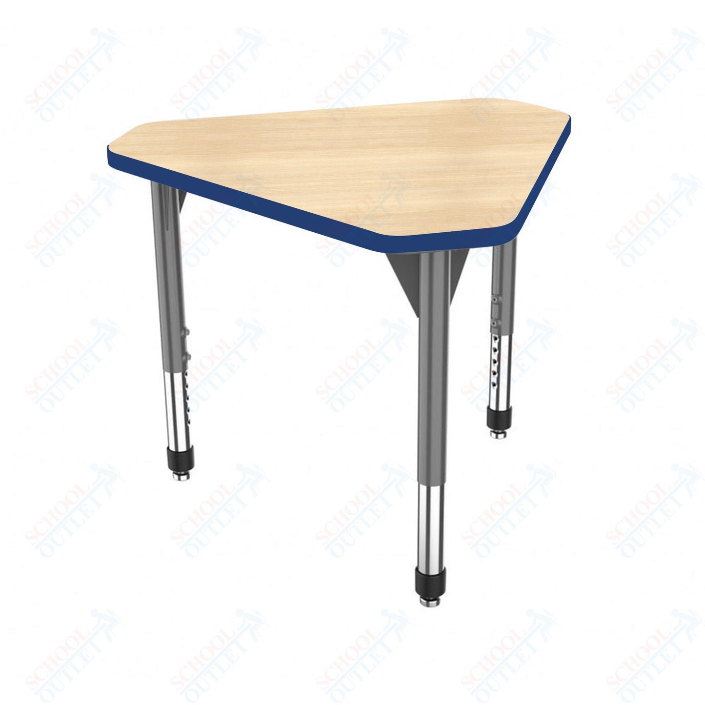 Marco Premier Series Gem Collaborative Desk 29.75" x 33.5" Adjustable Height 21"-31" (43-2271-MB)