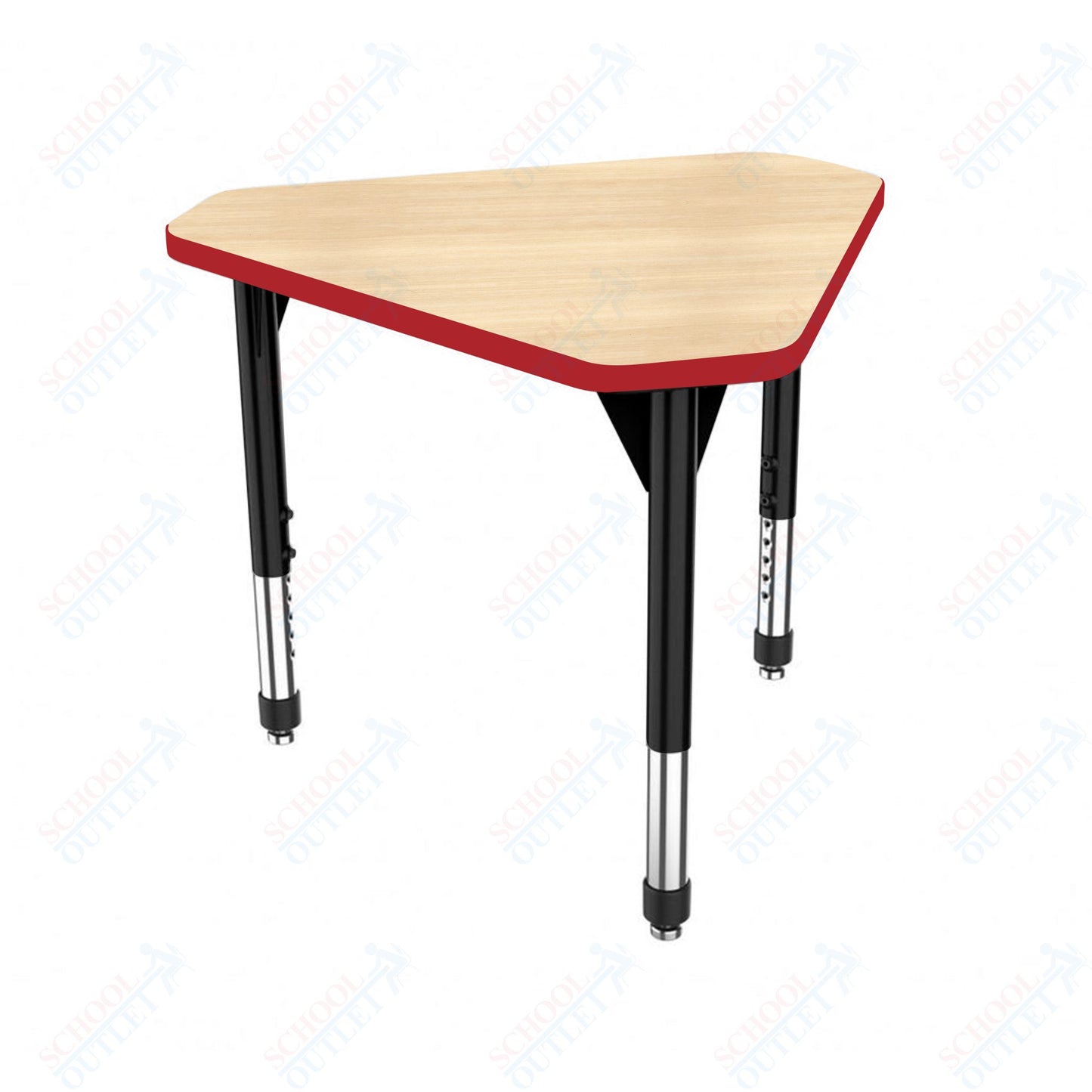 Marco Premier Series Gem Collaborative Desk 29.75" x 33.5" Adjustable Height 21"-31" (43-2271-MB)