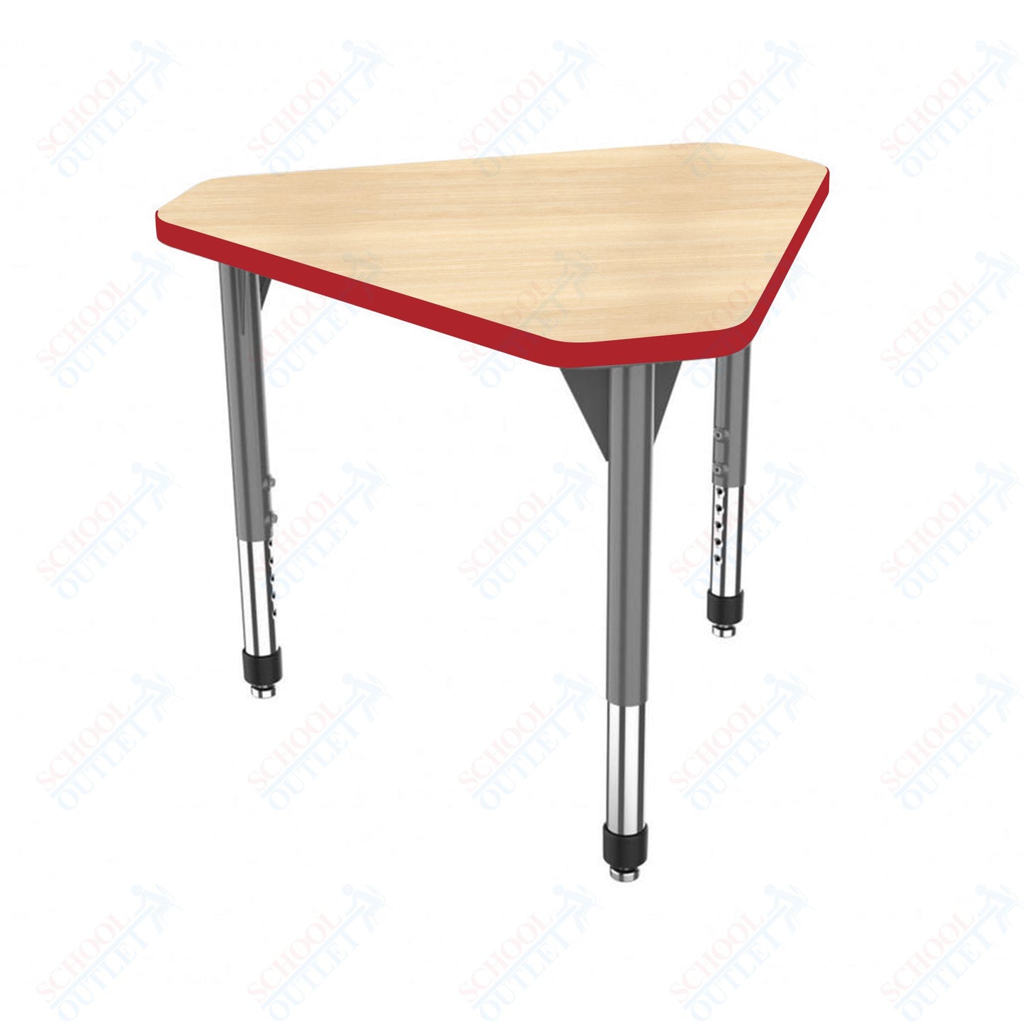 Marco Premier Series Gem Collaborative Desk 29.75" x 33.5" Adjustable Height 21"-31" (43-2271-MB)