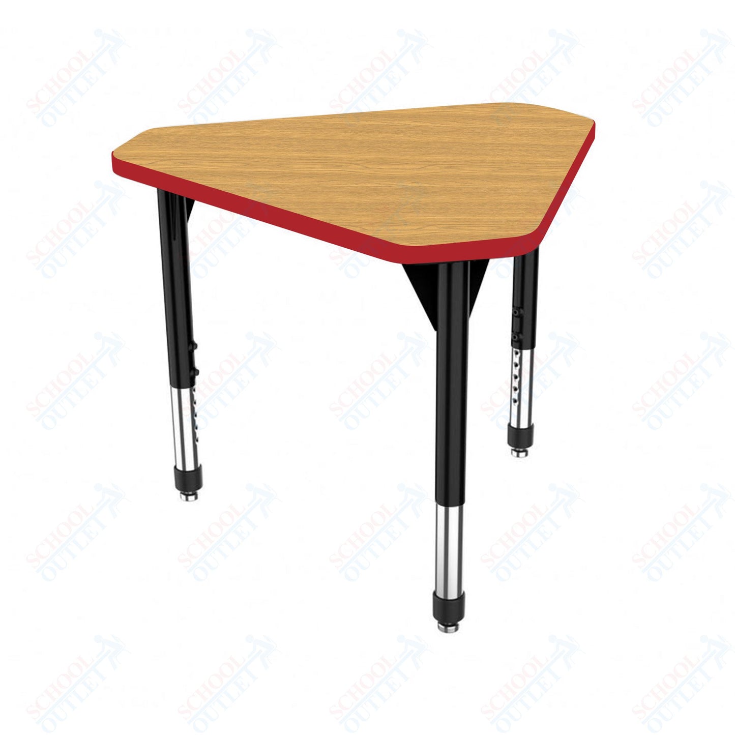 Marco Premier Series Gem Collaborative Desk 29.75" x 33.5" Adjustable Height 21"-31" (43-2271-MB)