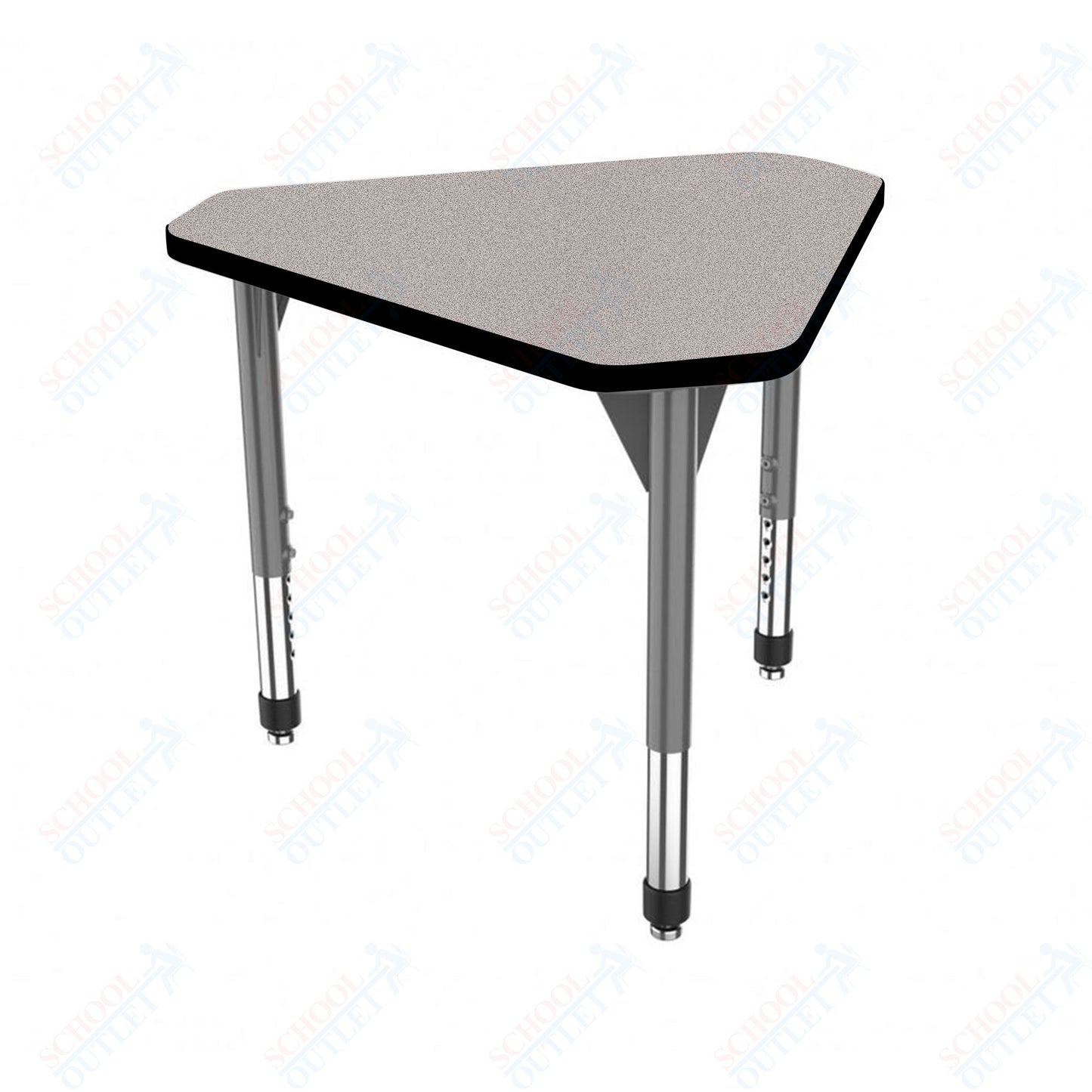 Marco Premier Series Gem Collaborative Desk 29.75" x 33.5" Adjustable Height 21"-31" (43-2271-MB)