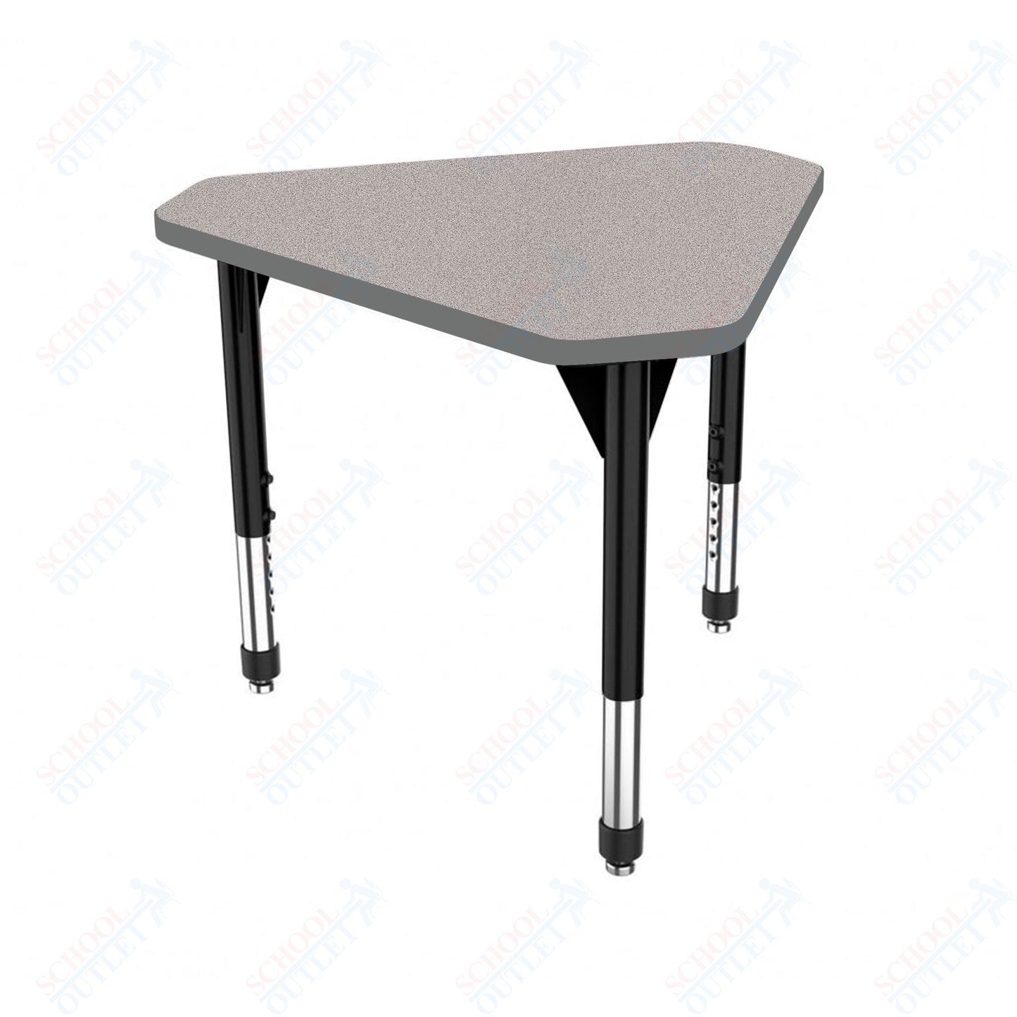 Marco Premier Series Gem Collaborative Desk 29.75" x 33.5" Adjustable Height 21"-31" (43-2271-MB)