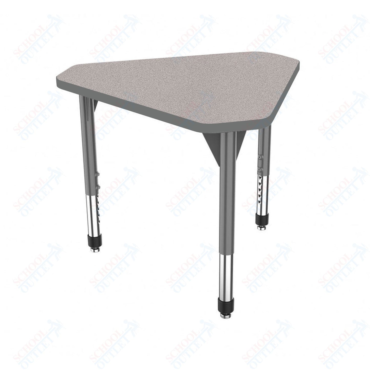 Marco Premier Series Gem Collaborative Desk 29.75" x 33.5" Adjustable Height 21"-31" (43-2271-MB)