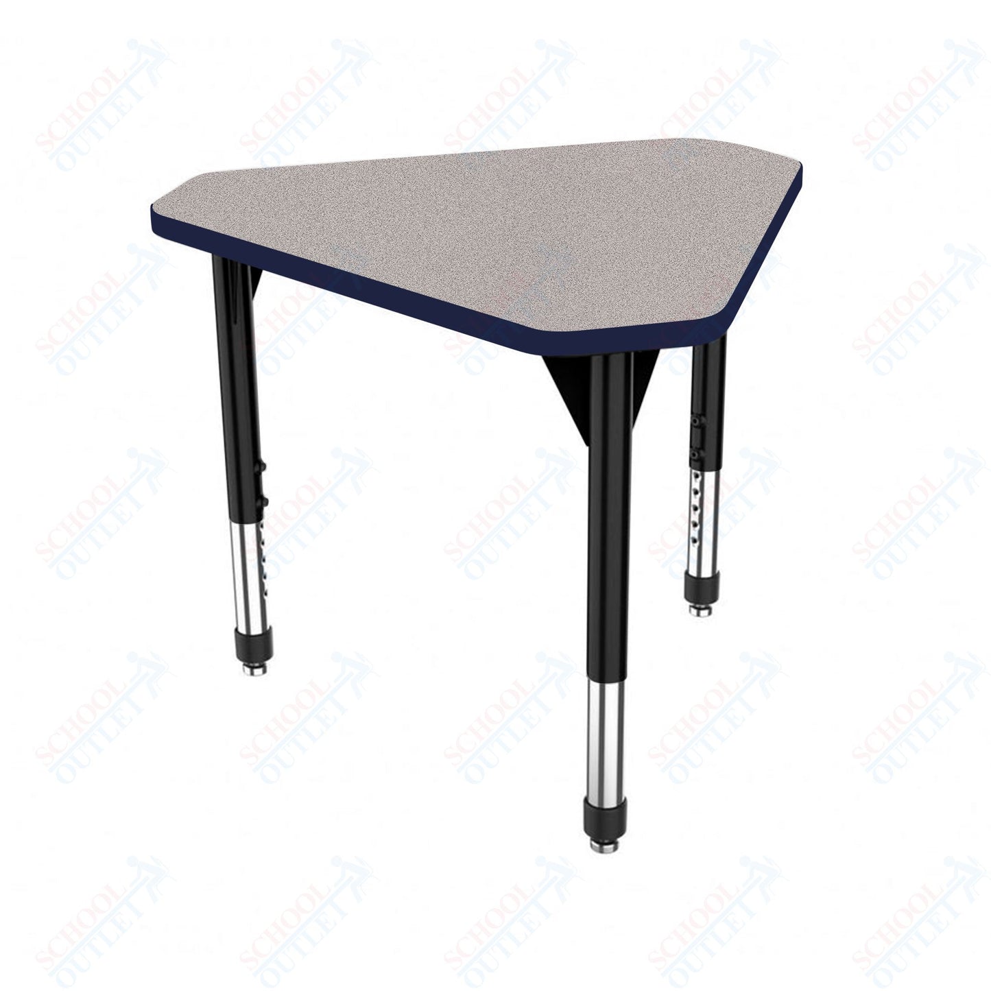 Marco Premier Series Gem Collaborative Desk 29.75" x 33.5" Adjustable Height 21"-31" (43-2271-MB)