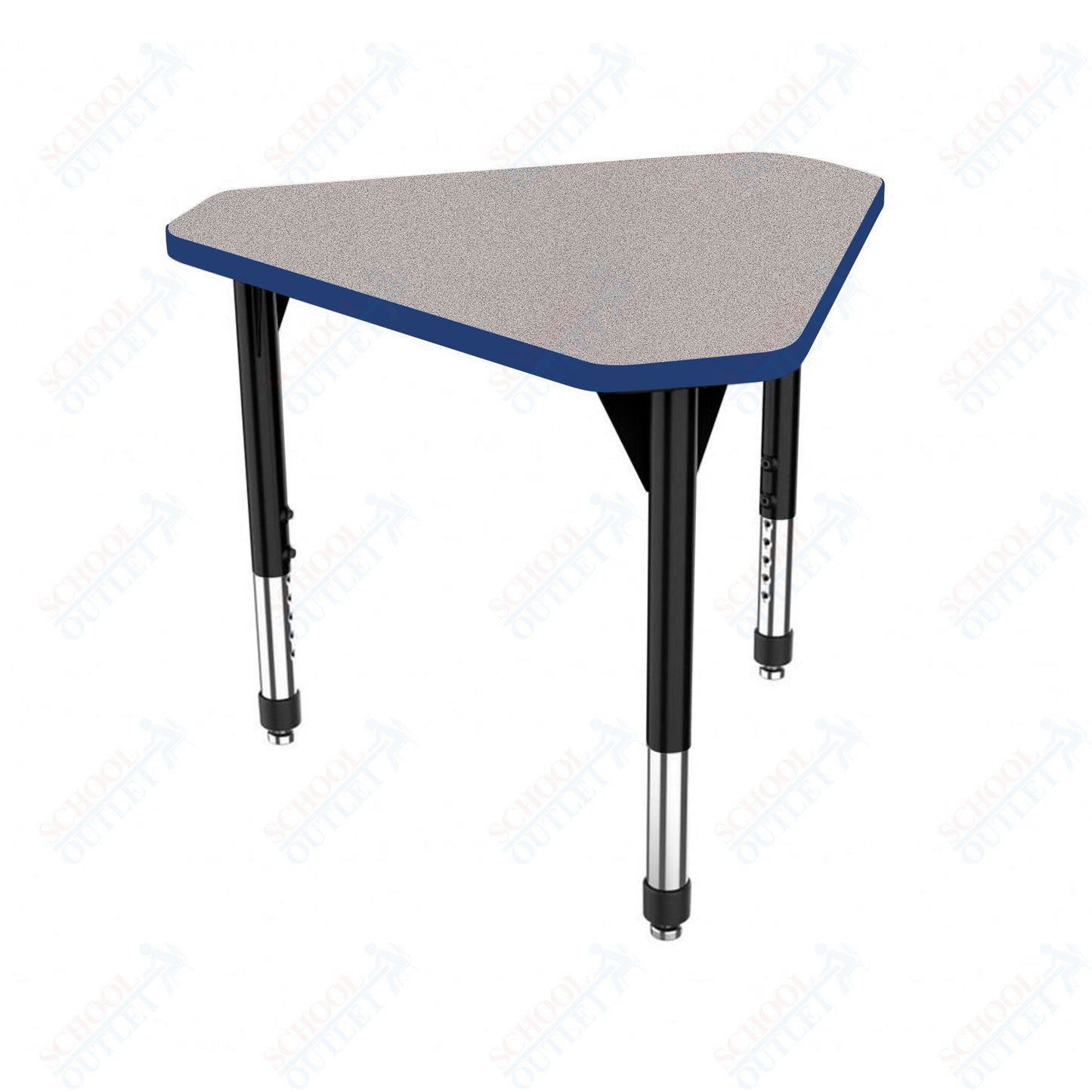Marco Premier Series Gem Collaborative Desk 29.75" x 33.5" Adjustable Height 21"-31" (43-2271-MB)