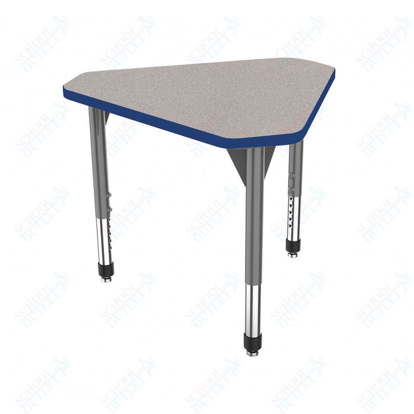Marco Premier Series Gem Collaborative Desk 29.75" x 33.5" Adjustable Height 21"-31" (43-2271-MB)