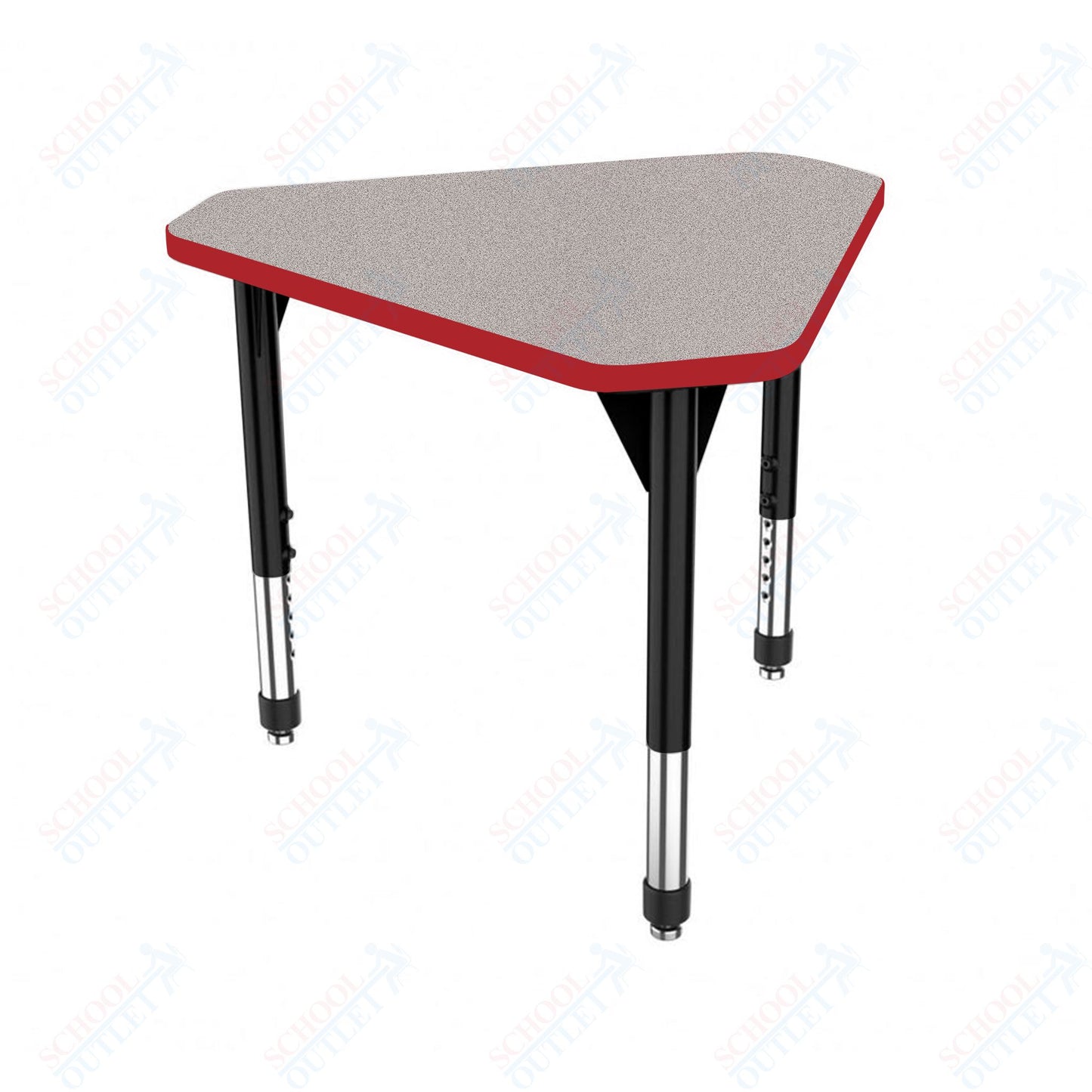 Marco Premier Series Gem Collaborative Desk 29.75" x 33.5" Adjustable Height 21"-31" (43-2271-MB)