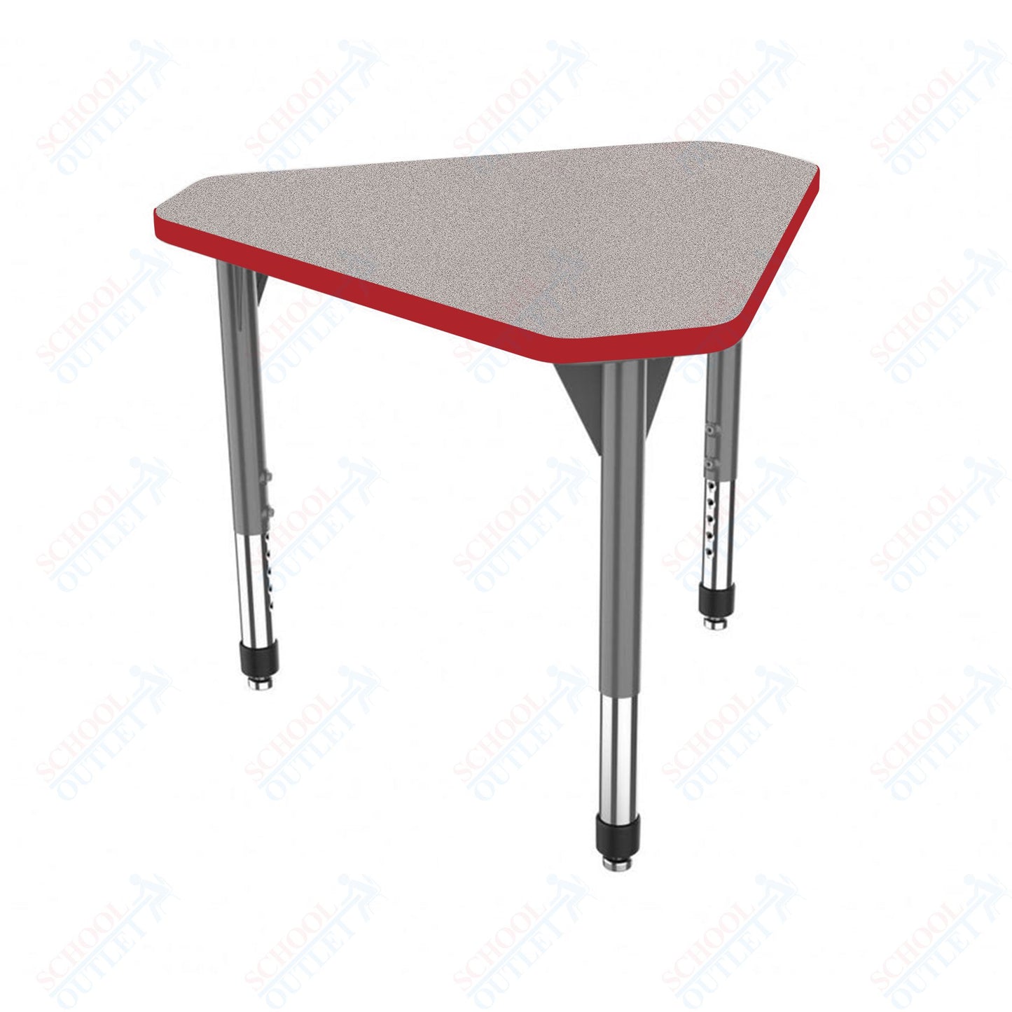 Marco Premier Series Gem Collaborative Desk 29.75" x 33.5" Adjustable Height 21"-31" (43-2271-MB)