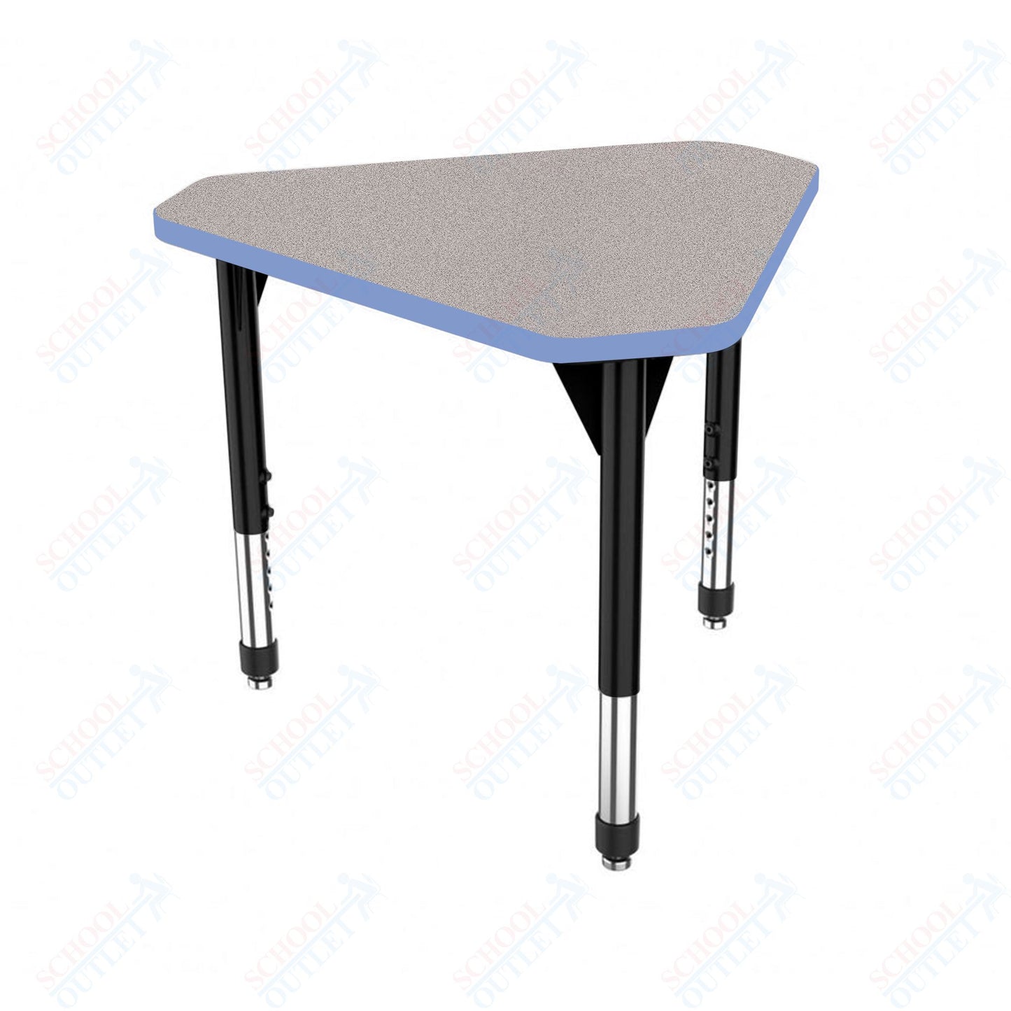 Marco Premier Series Gem Collaborative Desk 29.75" x 33.5" Adjustable Height 21"-31" (43-2271-MB)