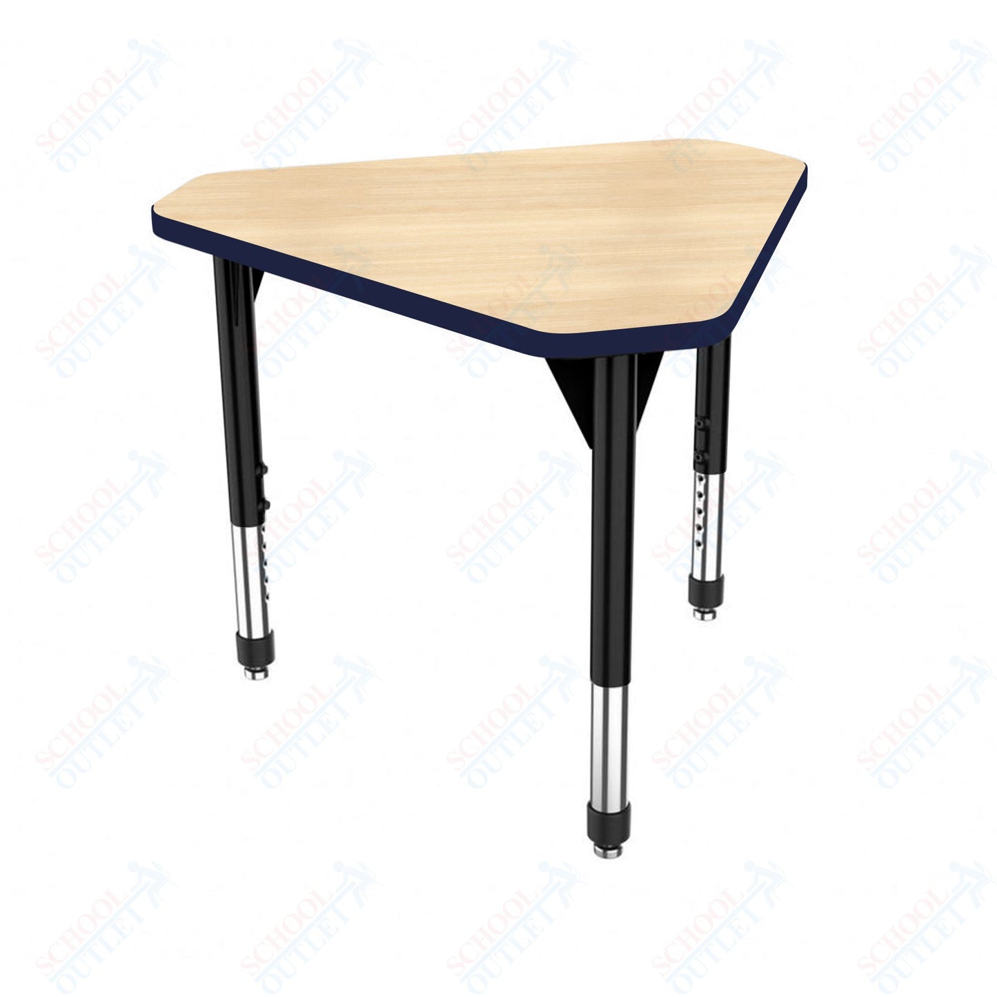 Marco Premier Series Gem Collaborative Desk 29.75" x 33.5" Adjustable Height 21"-31" (43-2271-MB)