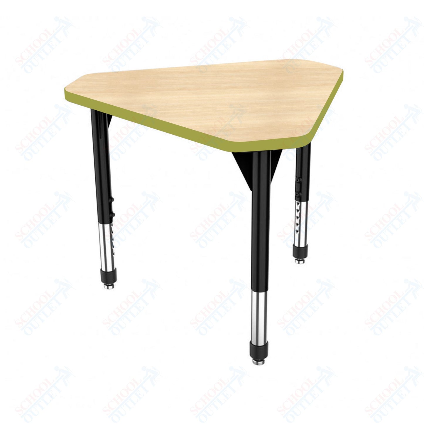 Marco Premier Series Gem Collaborative Desk 29.75" x 33.5" Adjustable Height 21"-31" (43-2271-MB)