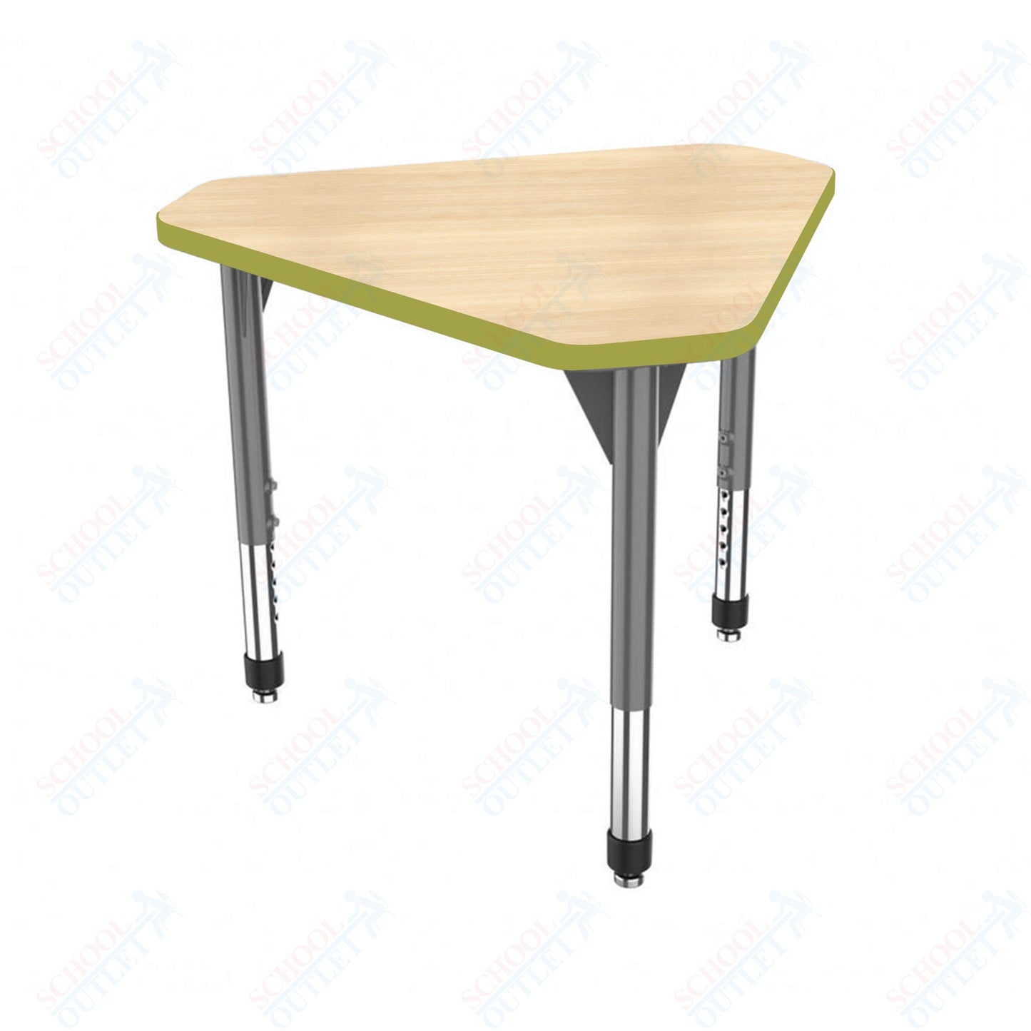 Marco Premier Series Gem Collaborative Desk 29.75" x 33.5" Adjustable Height 21"-31" (43-2271-MB)