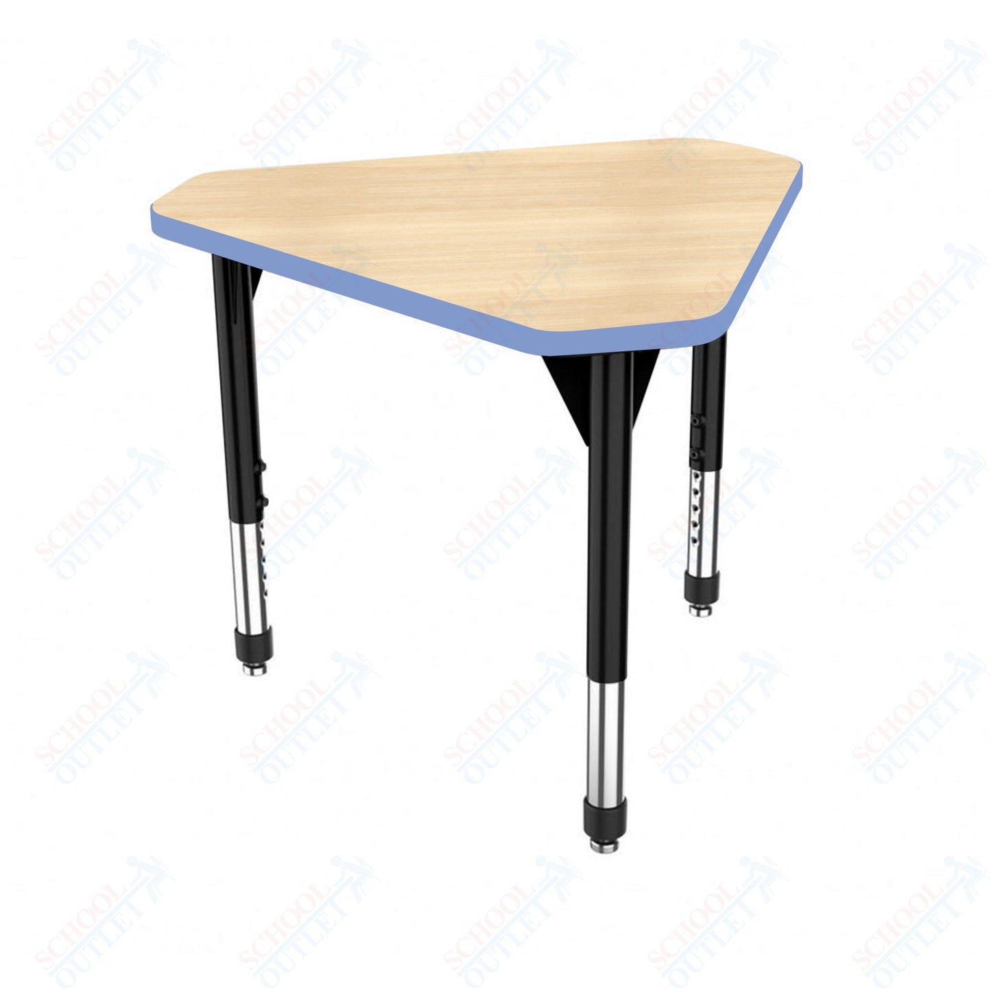 Marco Premier Series Gem Collaborative Desk 29.75" x 33.5" Adjustable Height 21"-31" (43-2271-MB)