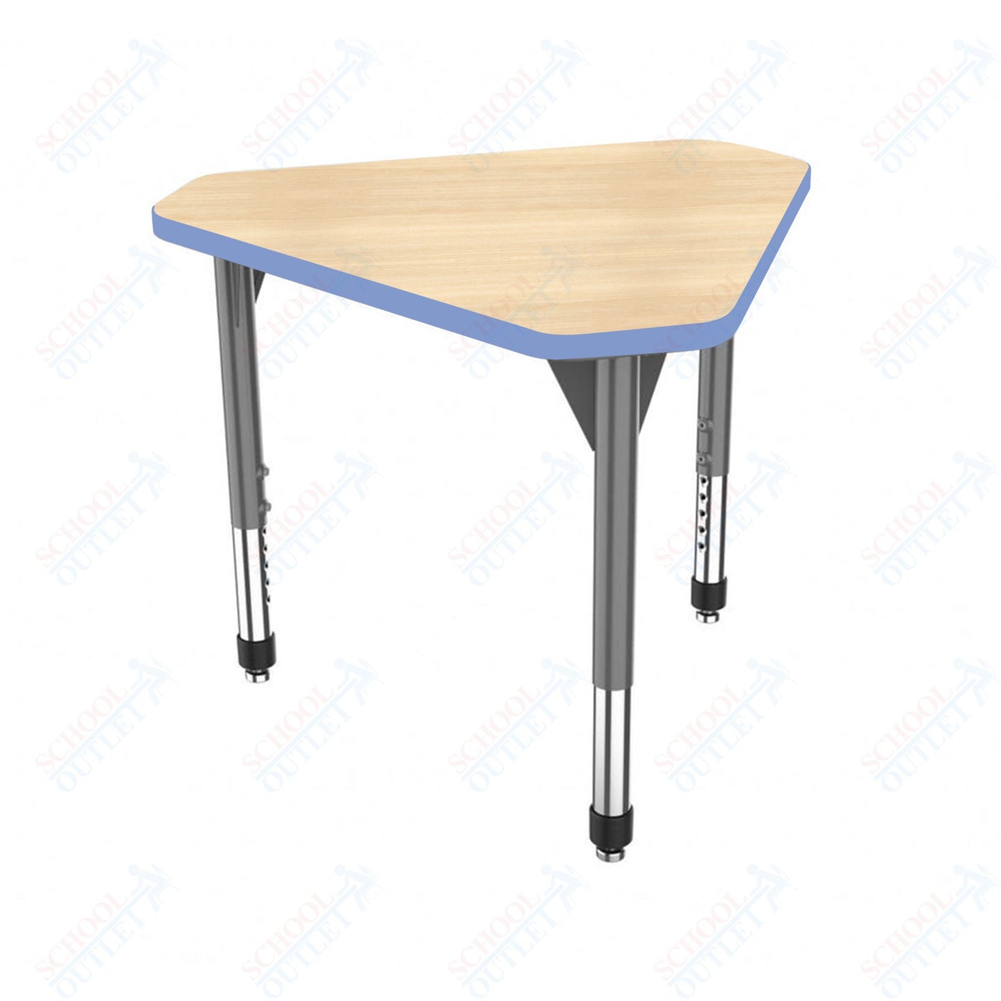 Marco Premier Series Gem Collaborative Desk 29.75" x 33.5" Adjustable Height 21"-31" (43-2271-MB)