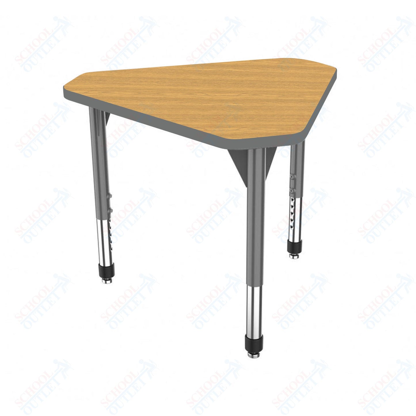 Marco Premier Series Gem Collaborative Desk 29.75" x 33.5" Adjustable Height 21"-31" (43-2271-MB)