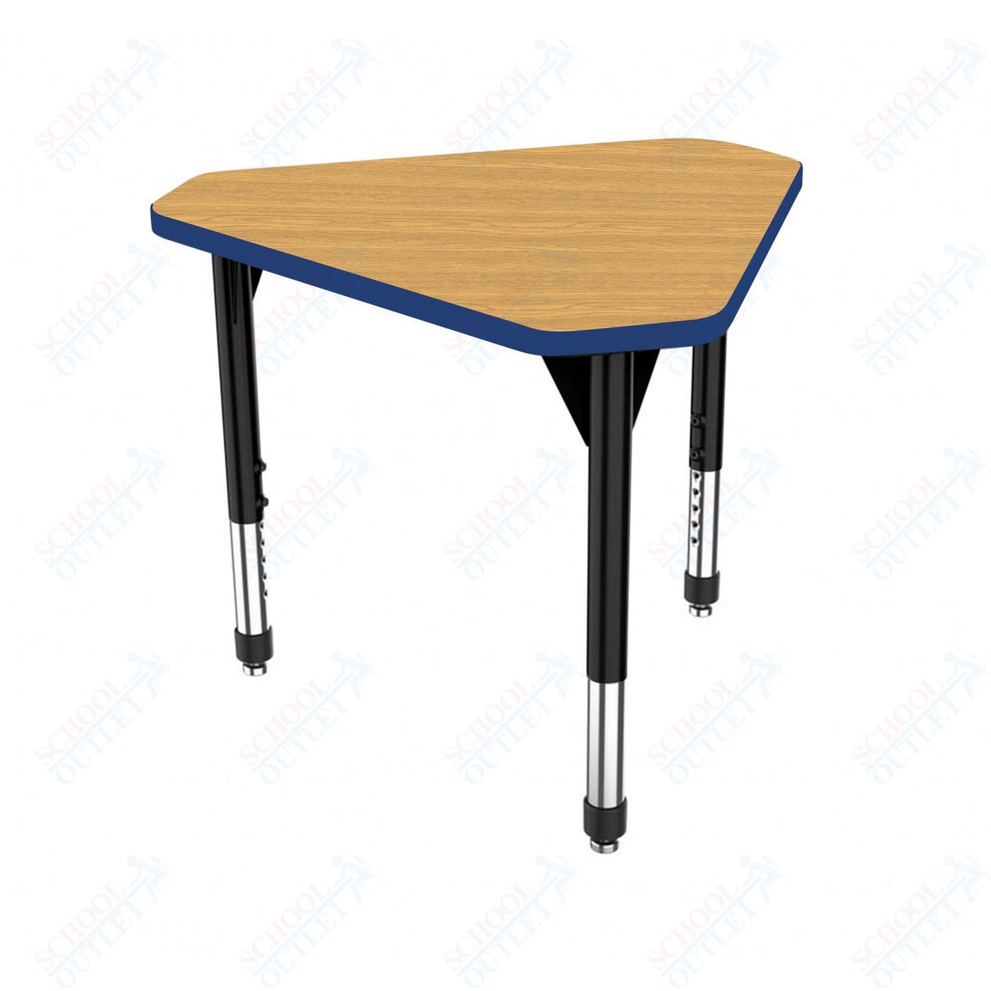 Marco Premier Series Gem Collaborative Desk 29.75" x 33.5" Adjustable Height 21"-31" (43-2271-MB)