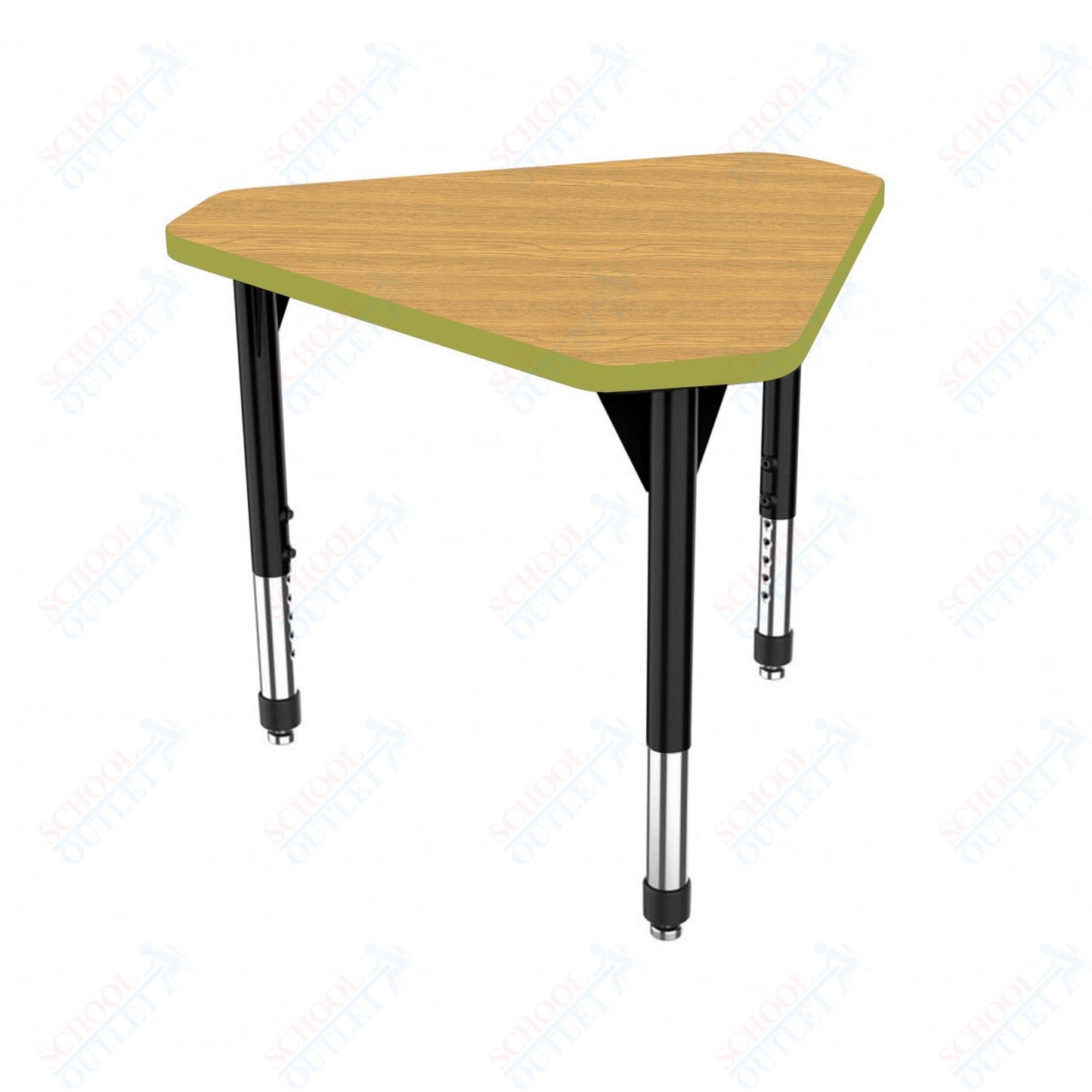 Marco Premier Series Gem Collaborative Desk 29.75" x 33.5" Adjustable Height 21"-31" (43-2271-MB)