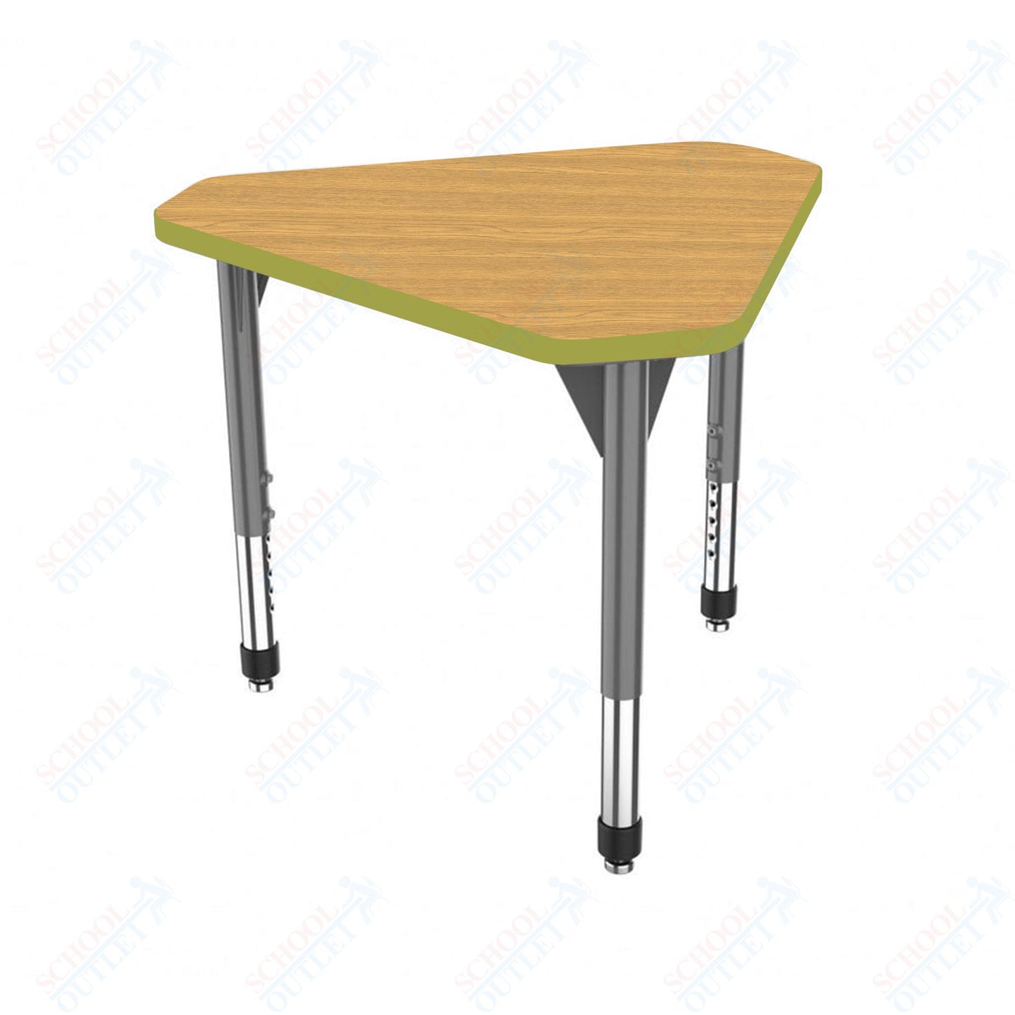 Marco Premier Series Gem Collaborative Desk 29.75" x 33.5" Adjustable Height 21"-31" (43-2271-MB)