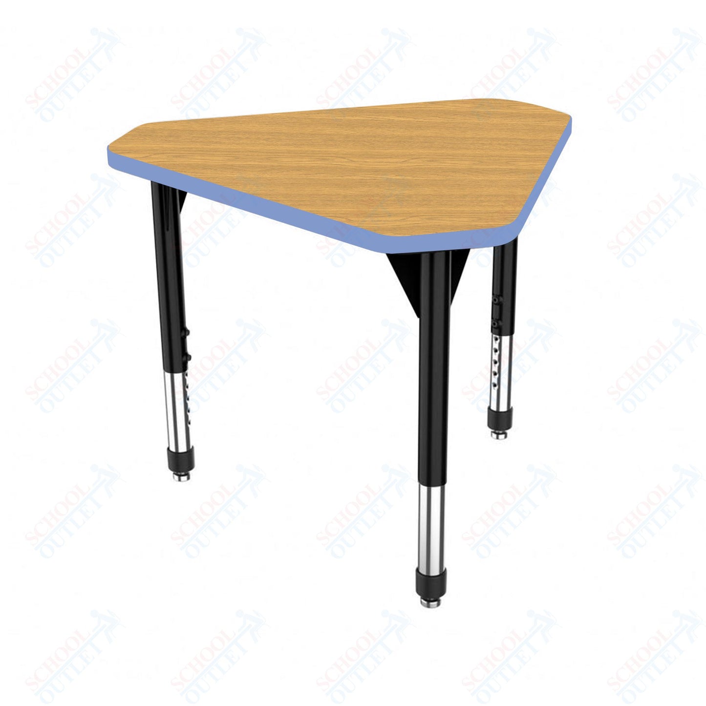 Marco Premier Series Gem Collaborative Desk 29.75" x 33.5" Adjustable Height 21"-31" (43-2271-MB)