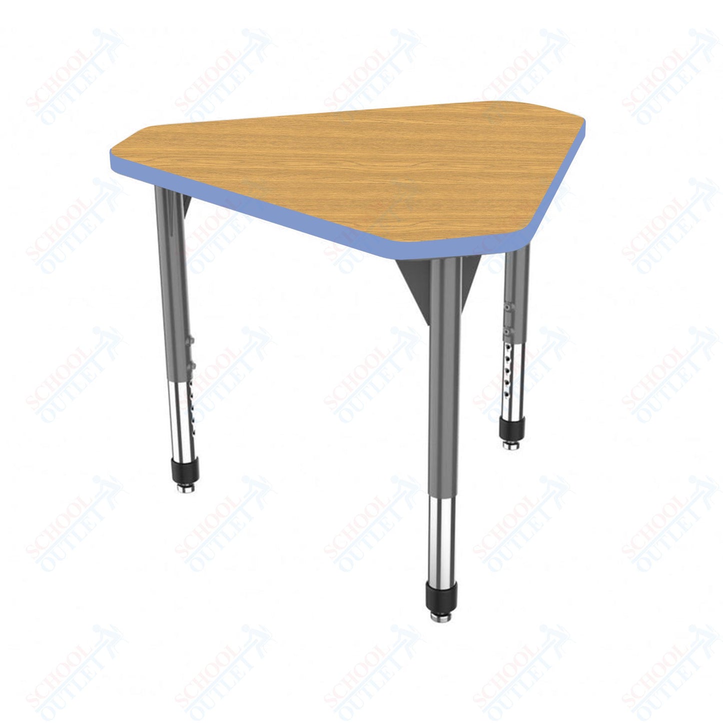Marco Premier Series Gem Collaborative Desk 29.75" x 33.5" Adjustable Height 21"-31" (43-2271-MB)