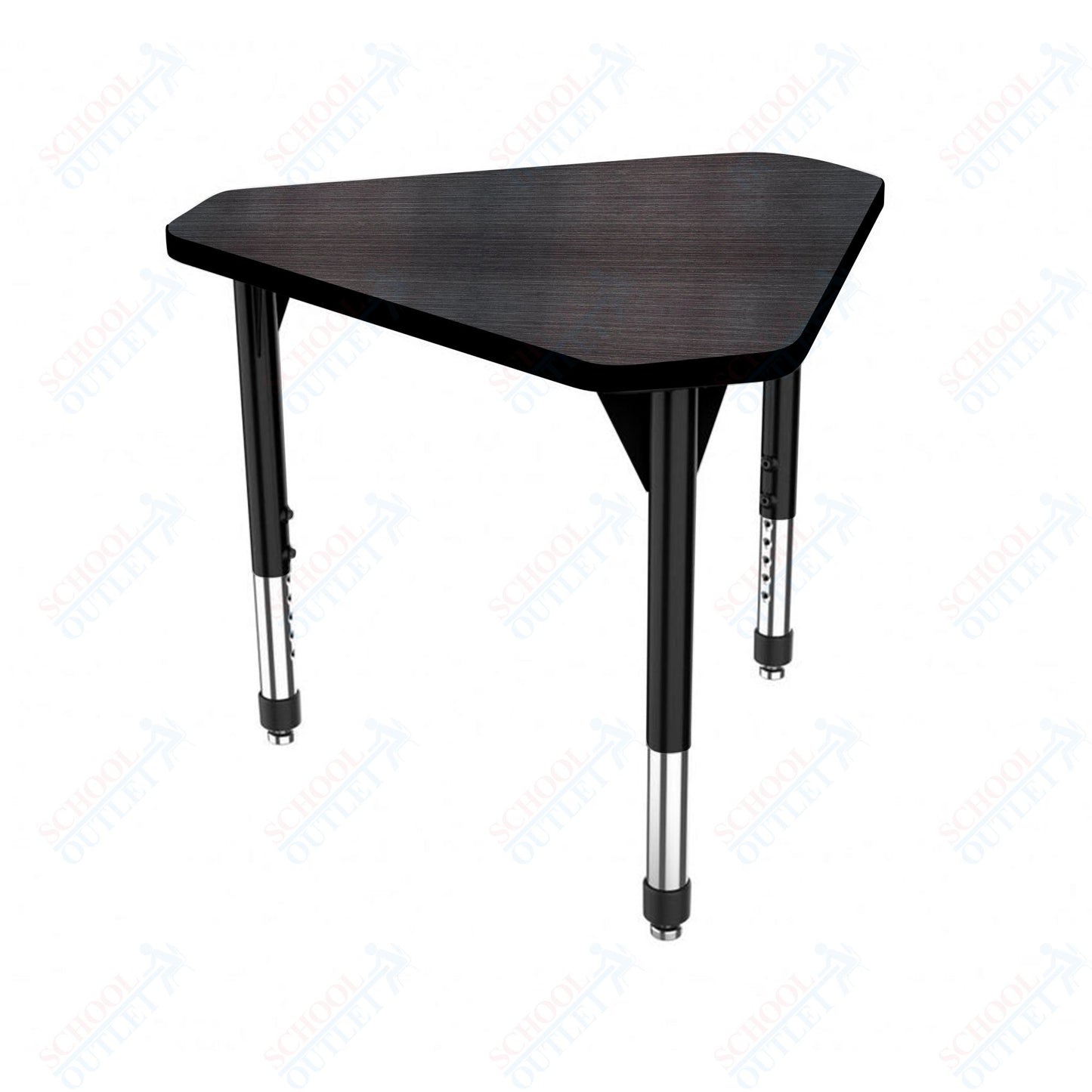 Marco Premier Series Gem Collaborative Desk 29.75" x 33.5" Adjustable Height 21"-31" (43-2271-MB)