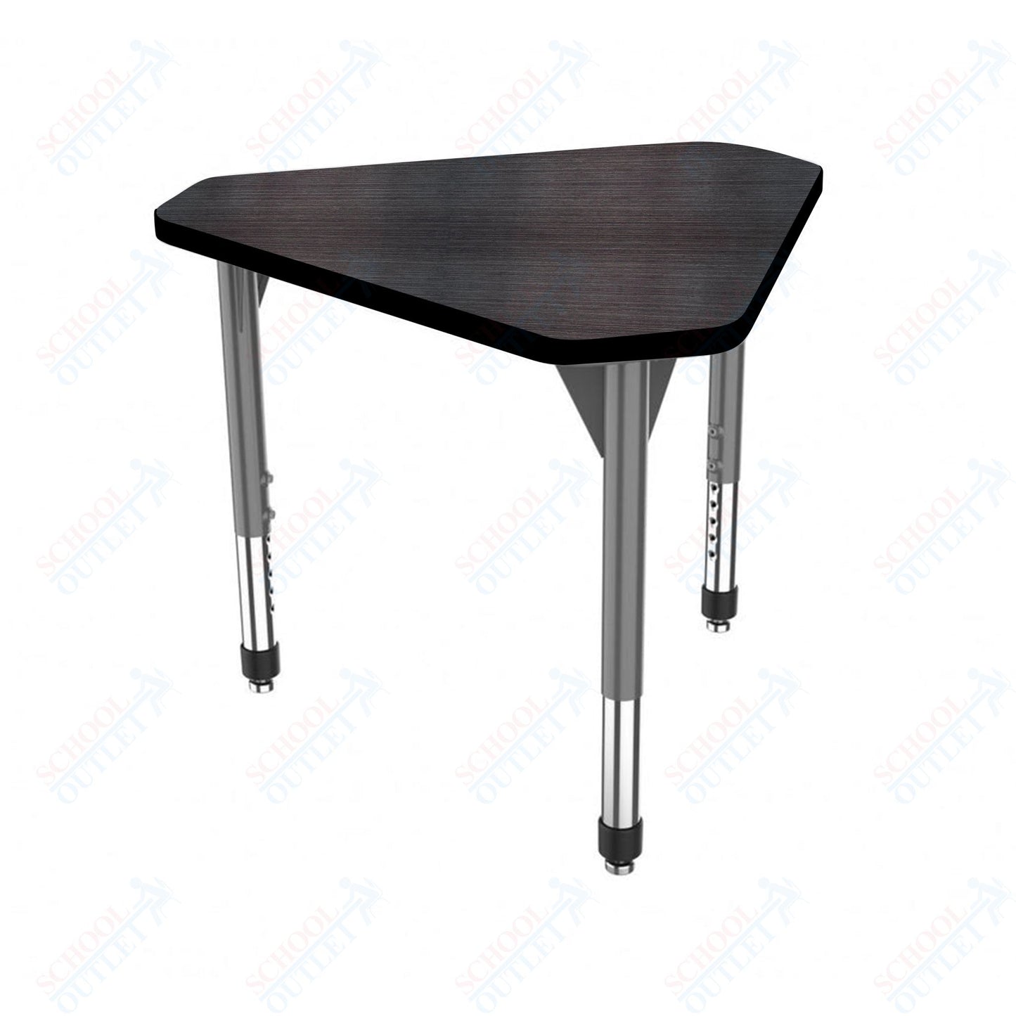Marco Premier Series Gem Collaborative Desk 29.75" x 33.5" Adjustable Height 21"-31" (43-2271-MB)