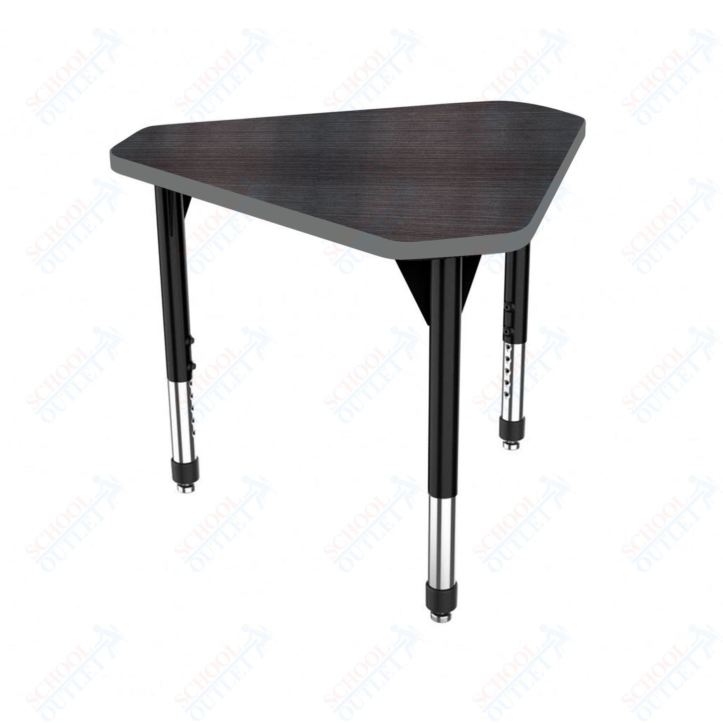 Marco Premier Series Gem Collaborative Desk 29.75" x 33.5" Adjustable Height 21"-31" (43-2271-MB)