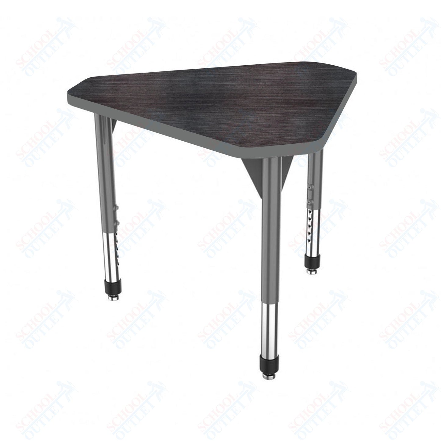 Marco Premier Series Gem Collaborative Desk 29.75" x 33.5" Adjustable Height 21"-31" (43-2271-MB)