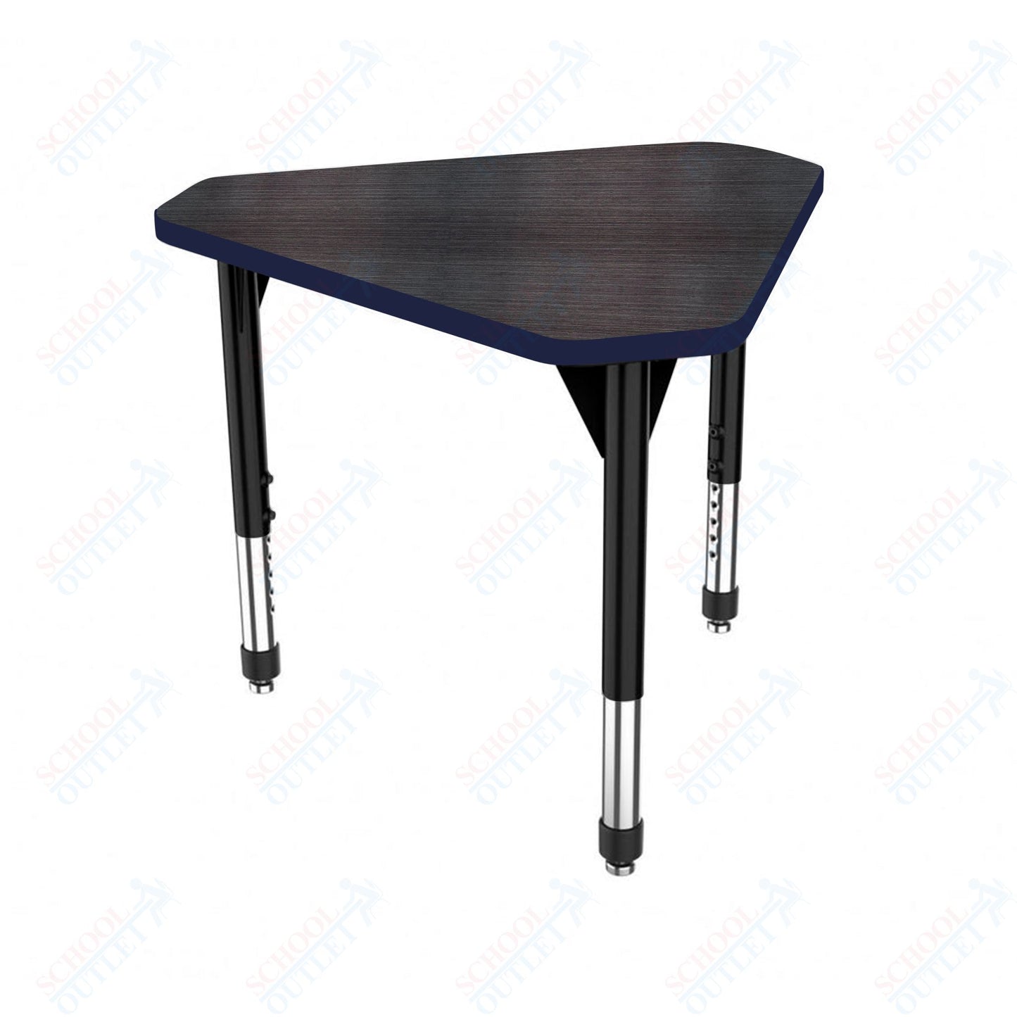 Marco Premier Series Gem Collaborative Desk 29.75" x 33.5" Adjustable Height 21"-31" (43-2271-MB)