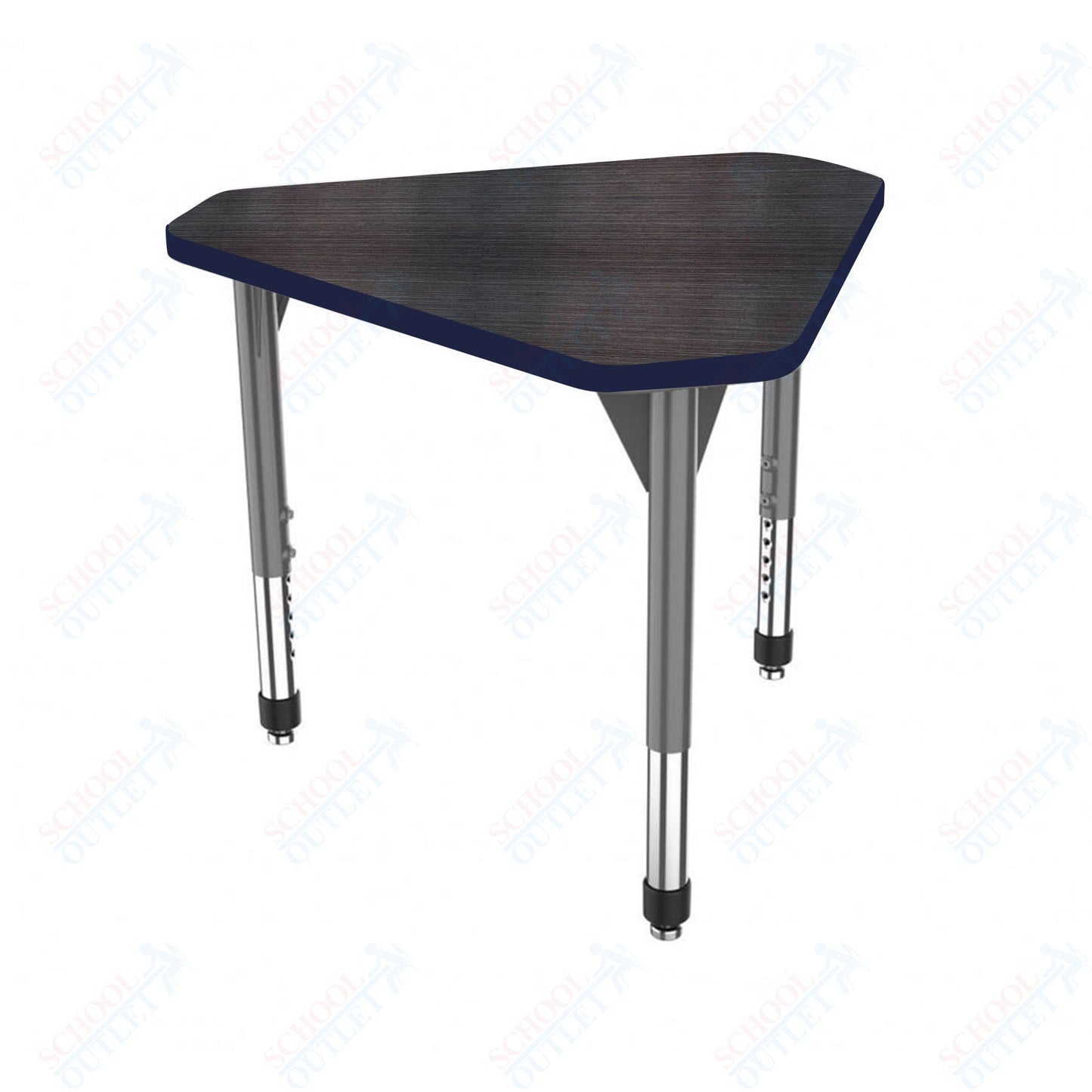 Marco Premier Series Gem Collaborative Desk 29.75" x 33.5" Adjustable Height 21"-31" (43-2271-MB)