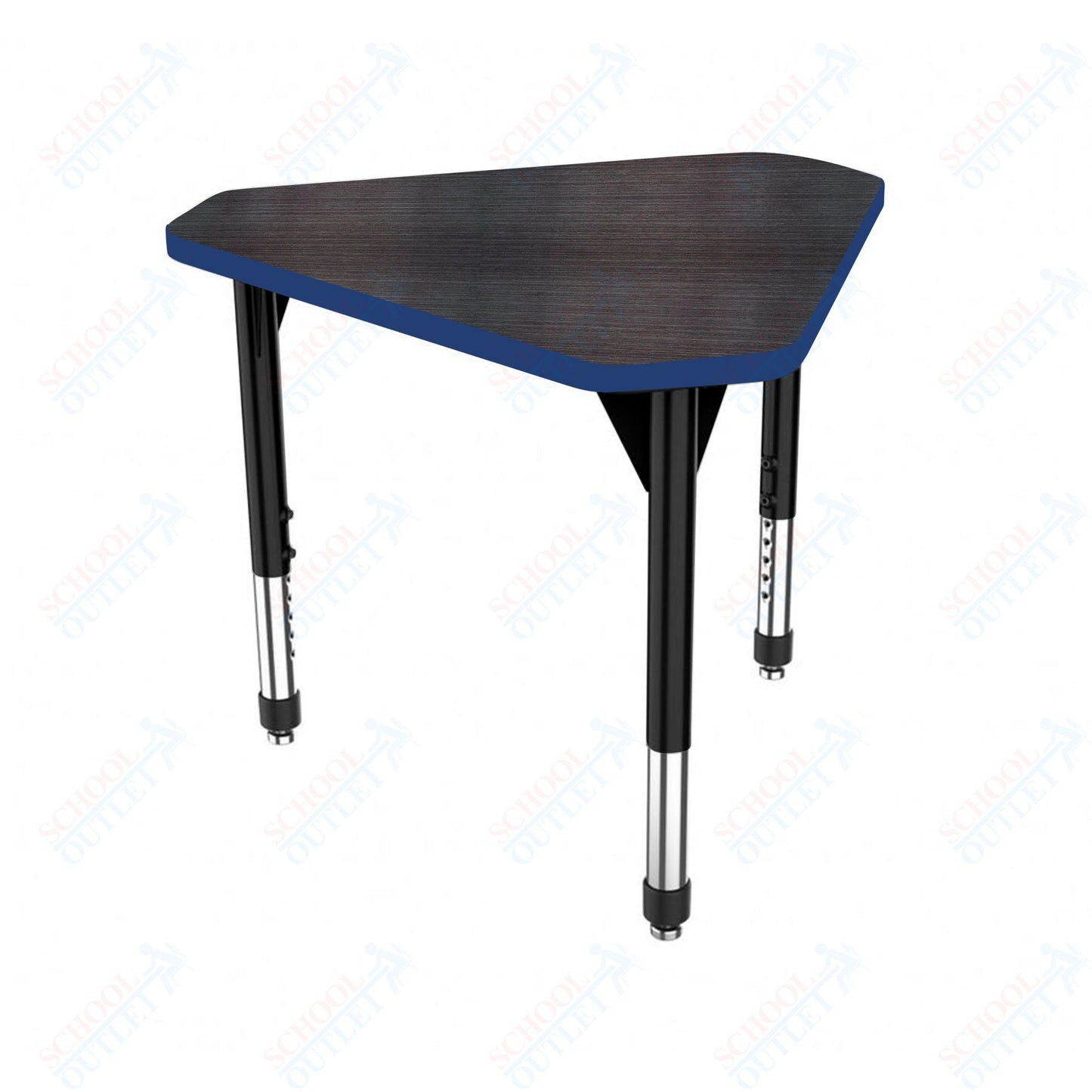 Marco Premier Series Gem Collaborative Desk 29.75" x 33.5" Adjustable Height 21"-31" (43-2271-MB)