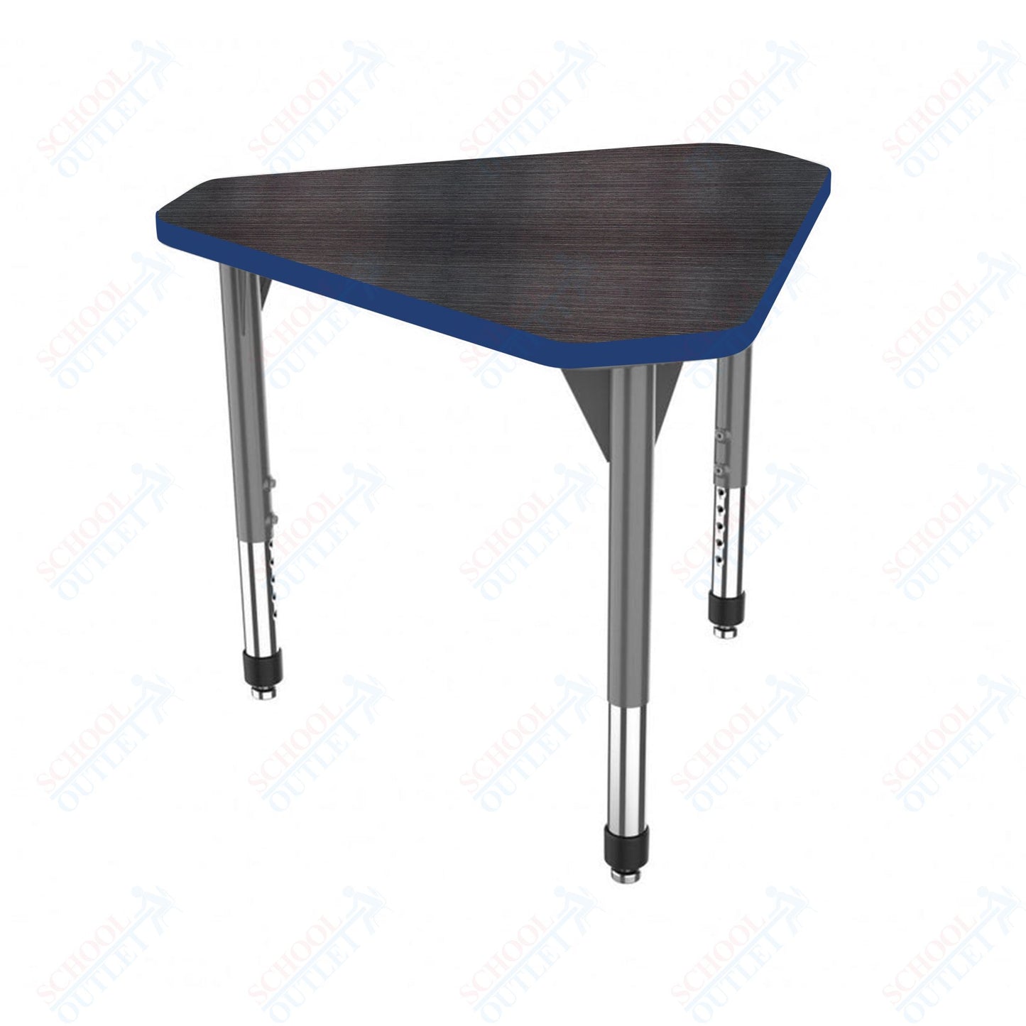 Marco Premier Series Gem Collaborative Desk 29.75" x 33.5" Adjustable Height 21"-31" (43-2271-MB)
