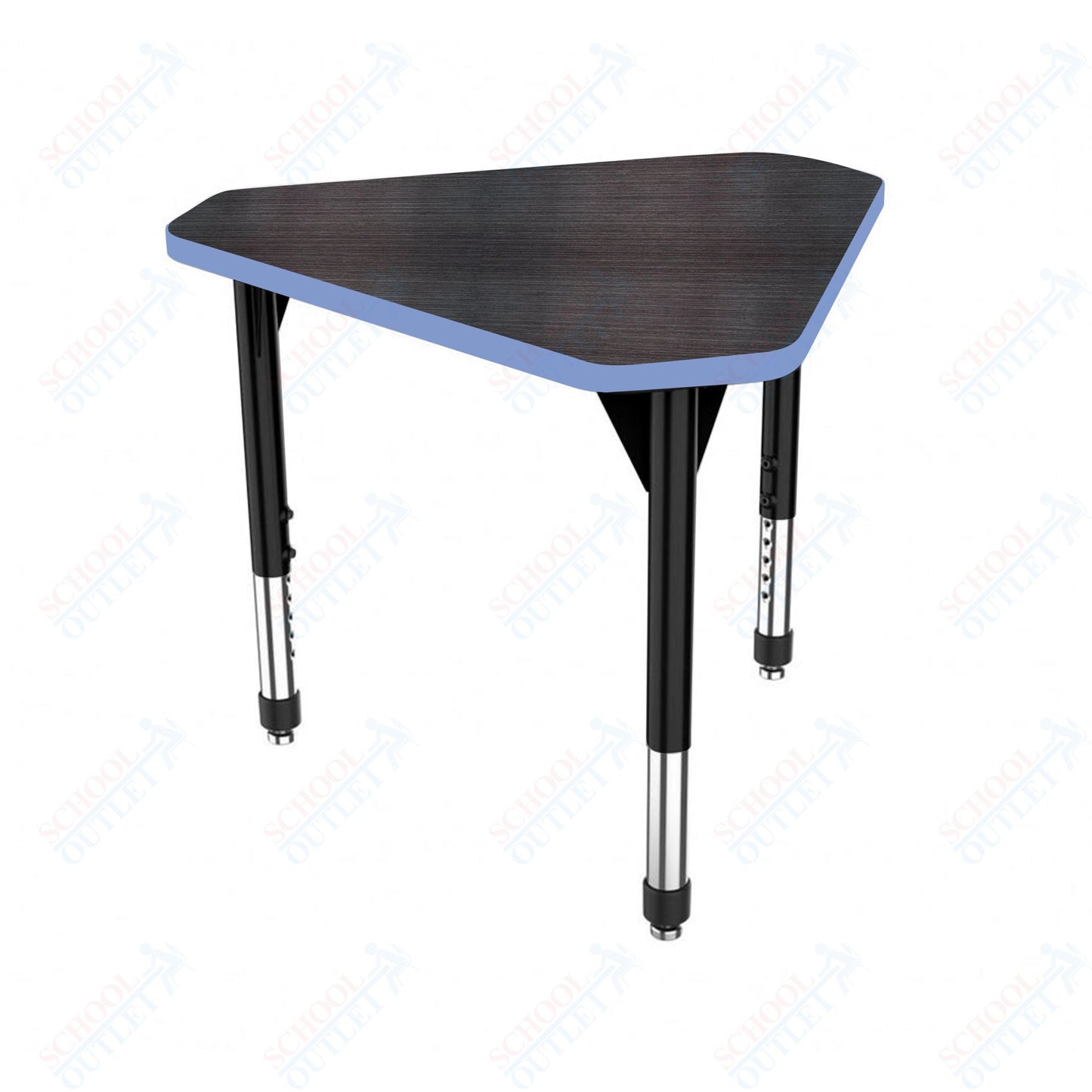 Marco Premier Series Gem Collaborative Desk 29.75" x 33.5" Adjustable Height 21"-31" (43-2271-MB)