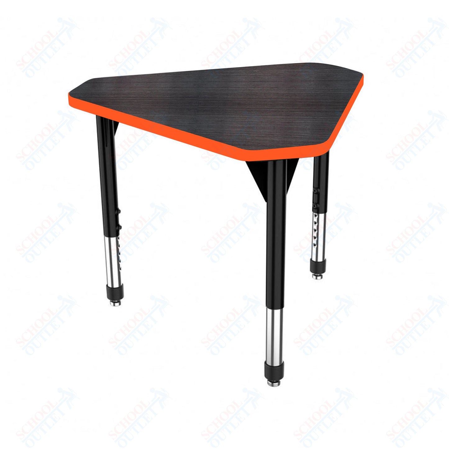 Marco Premier Series Gem Collaborative Desk 29.75" x 33.5" Adjustable Height 21"-31" (43-2271-MB)