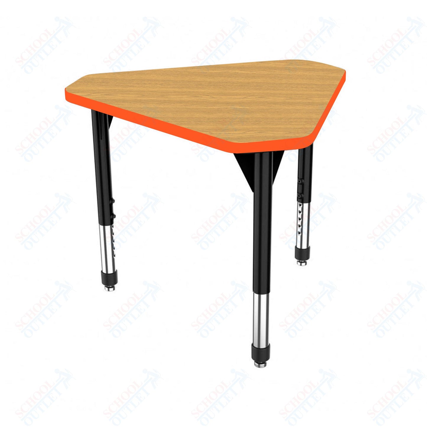 Marco Premier Series Gem Collaborative Desk 29.75" x 33.5" Adjustable Height 21"-31" (43-2271-MB)