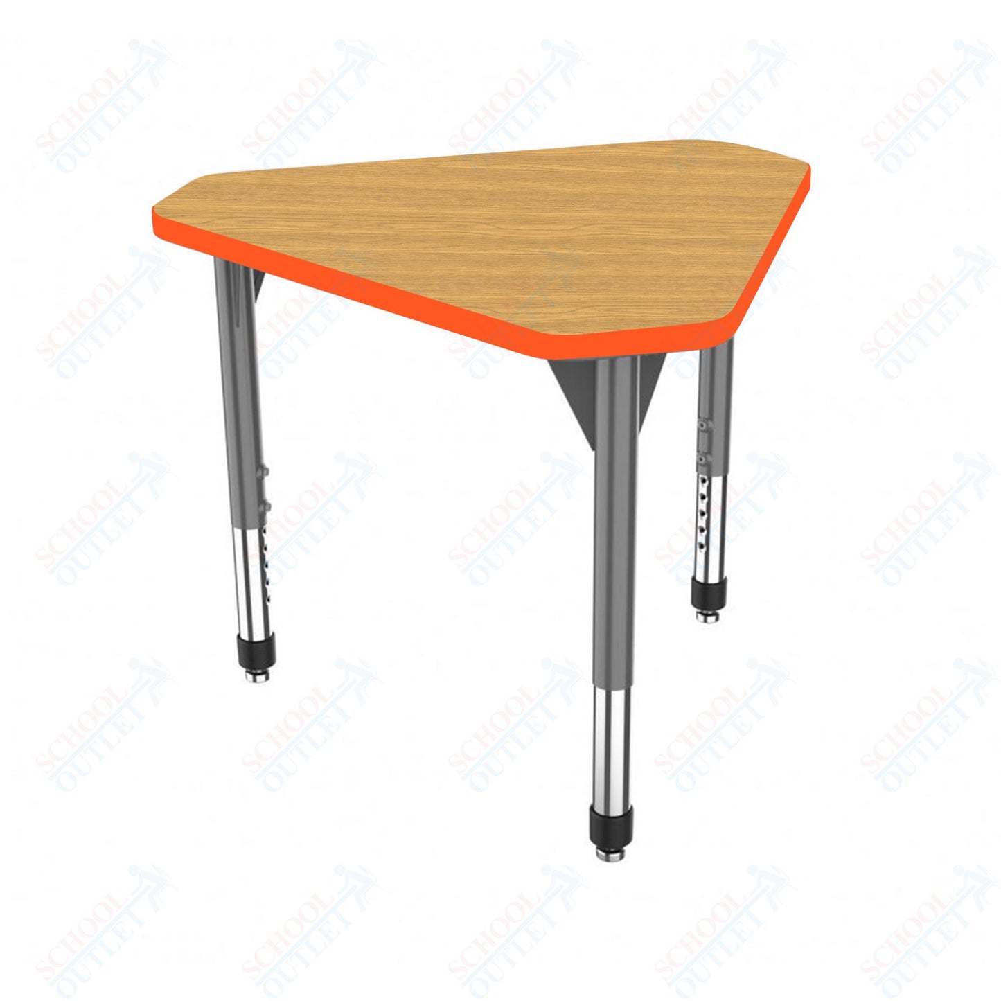 Marco Premier Series Gem Collaborative Desk 29.75" x 33.5" Adjustable Height 21"-31" (43-2271-MB)