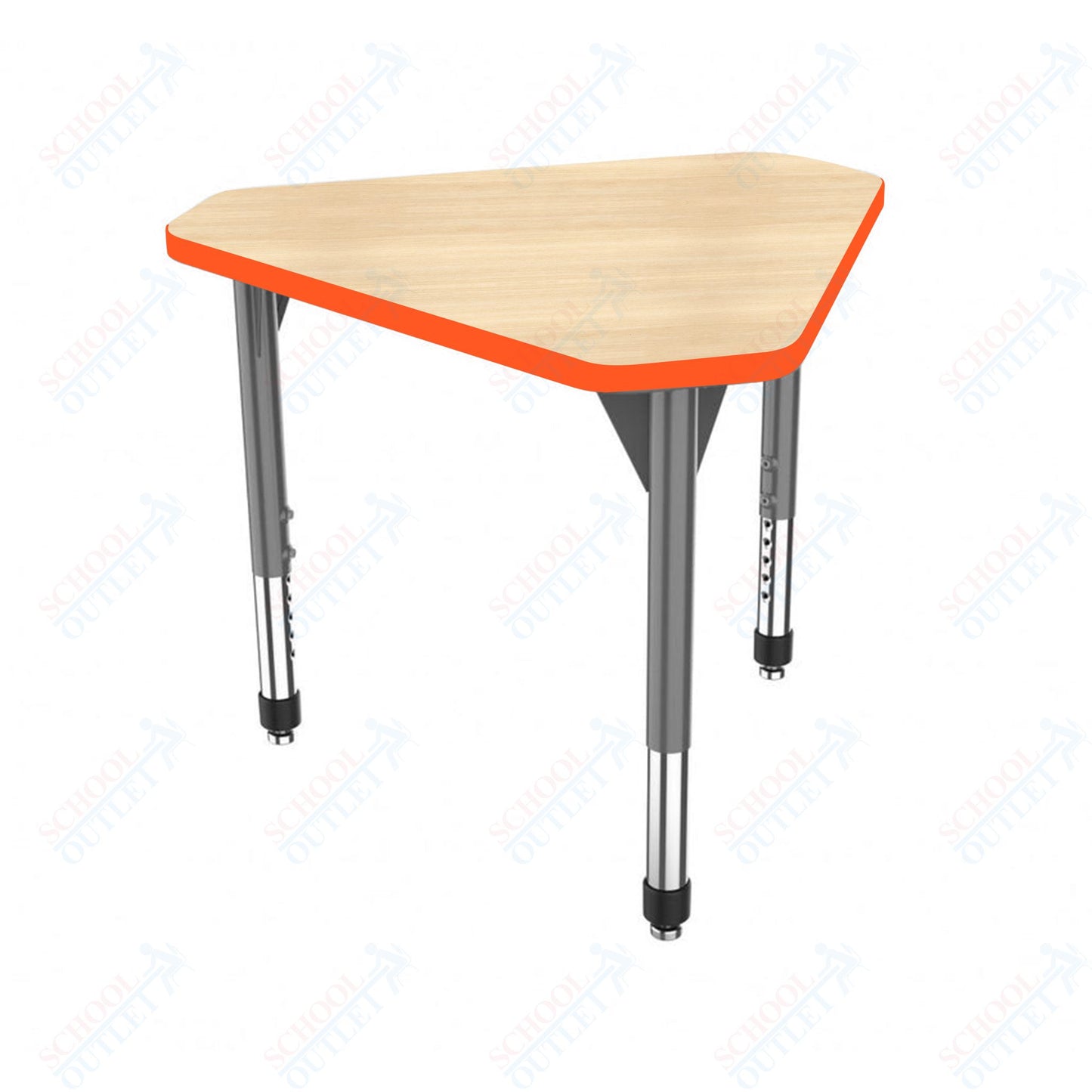 Marco Premier Series Gem Collaborative Desk 29.75" x 33.5" Adjustable Height 21"-31" (43-2271-MB)