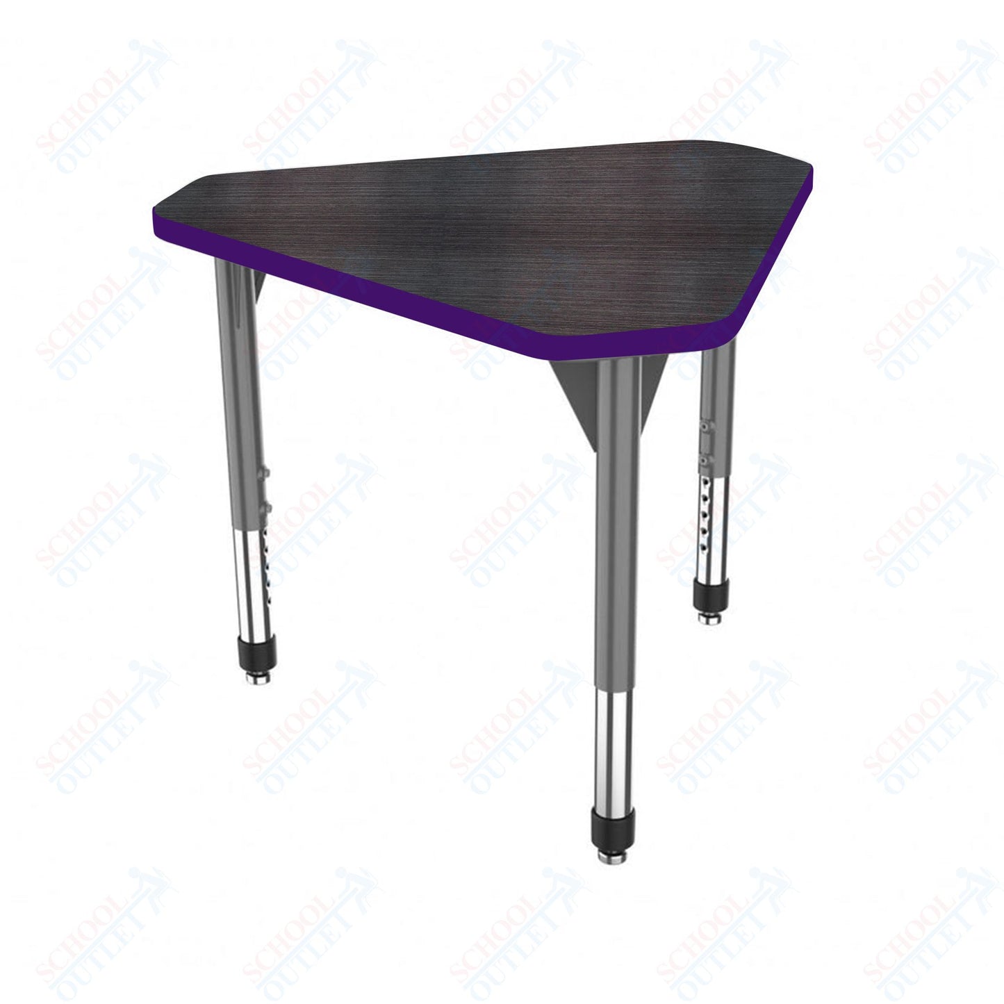 Marco Premier Series Gem Collaborative Desk 29.75" x 33.5" Adjustable Height 21"-31" (43-2271-MB)