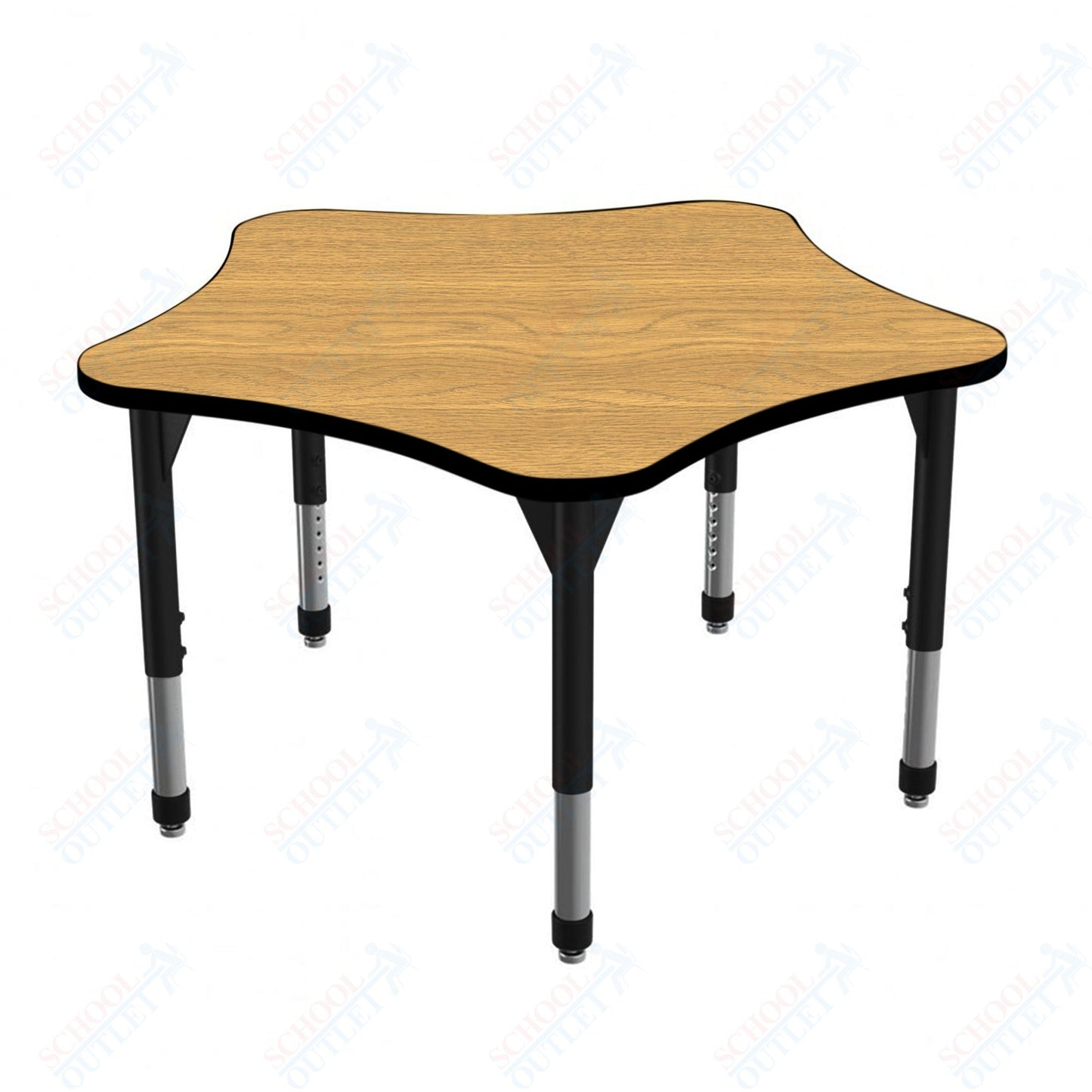 Marco Premier Series 48" 5-Star Stand-Up Table Adjustable Height 32"-42" (43-2280-MA)