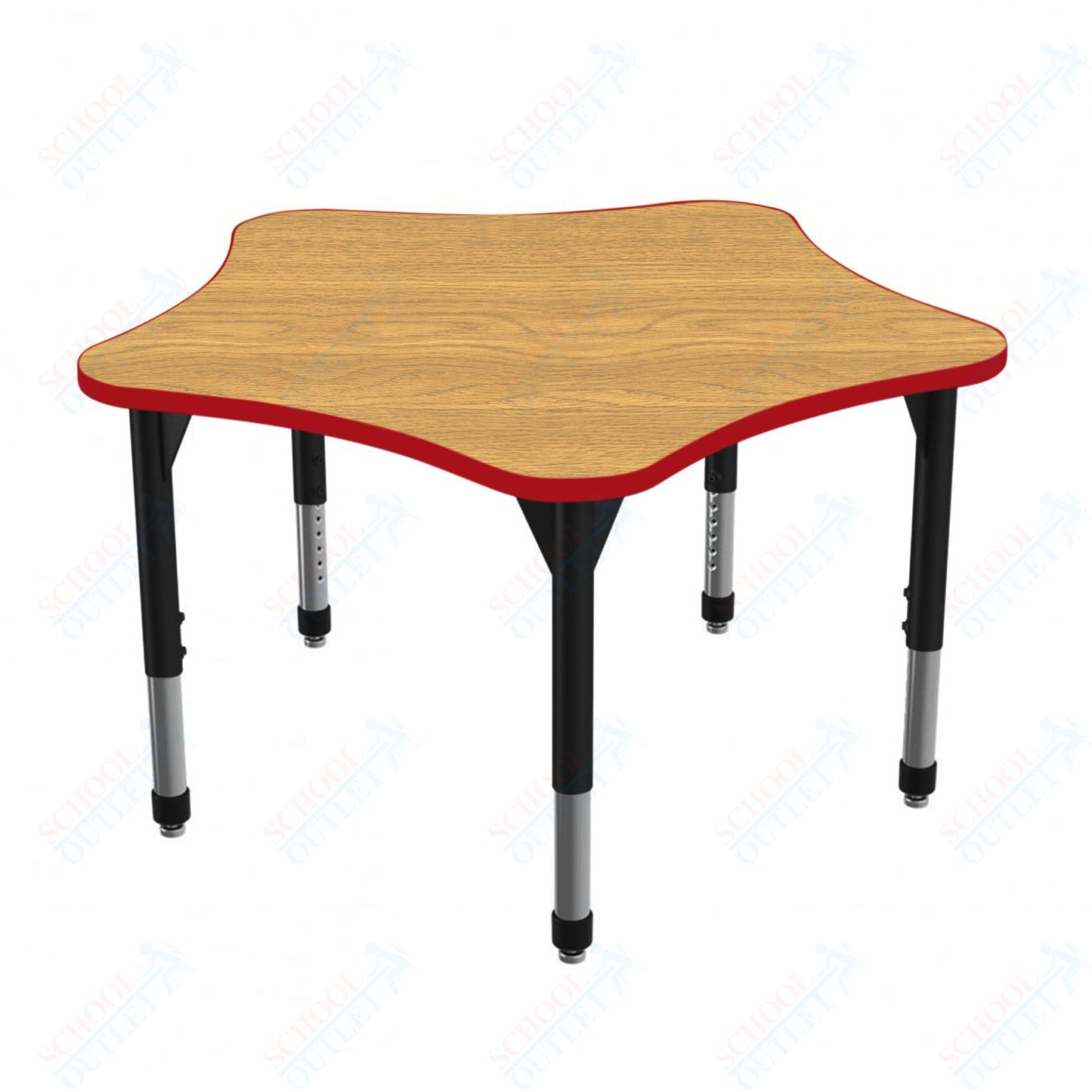 Marco Premier Series 48" 5-Star Stand-Up Table Adjustable Height 32"-42" (43-2280-MA)