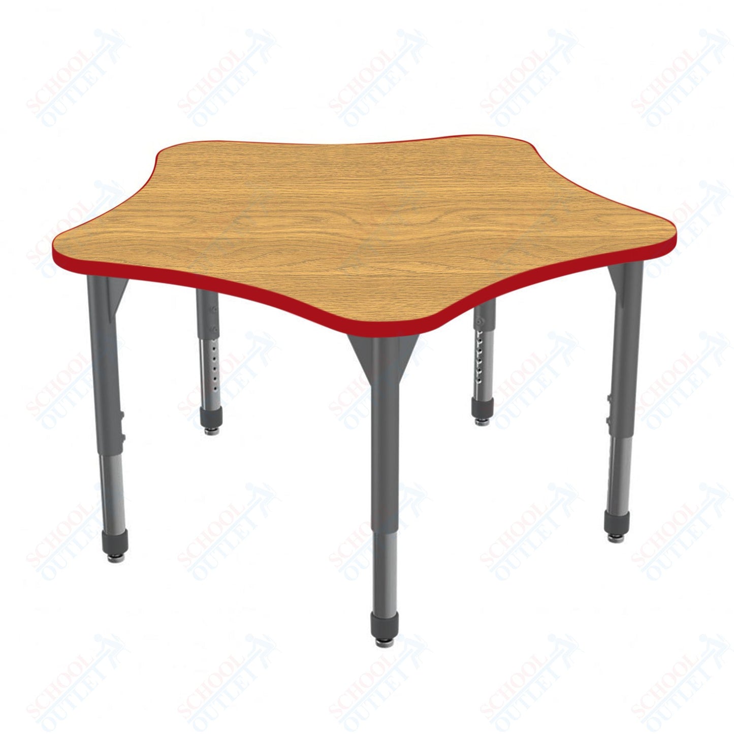 Marco Premier Series 48" 5-Star Stand-Up Table Adjustable Height 32"-42" (43-2280-MA)