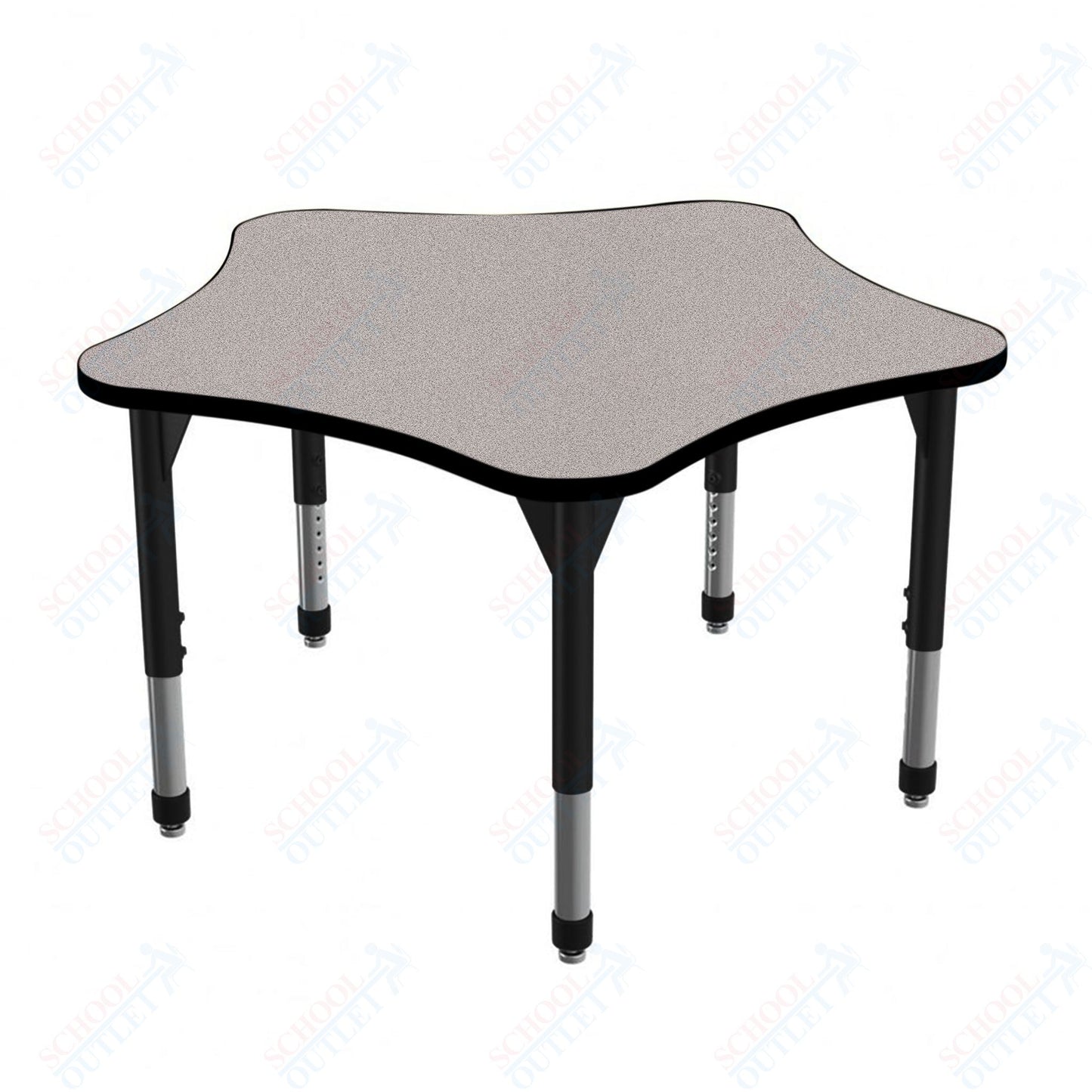 Marco Premier Series 48" 5-Star Stand-Up Table Adjustable Height 32"-42" (43-2280-MA)