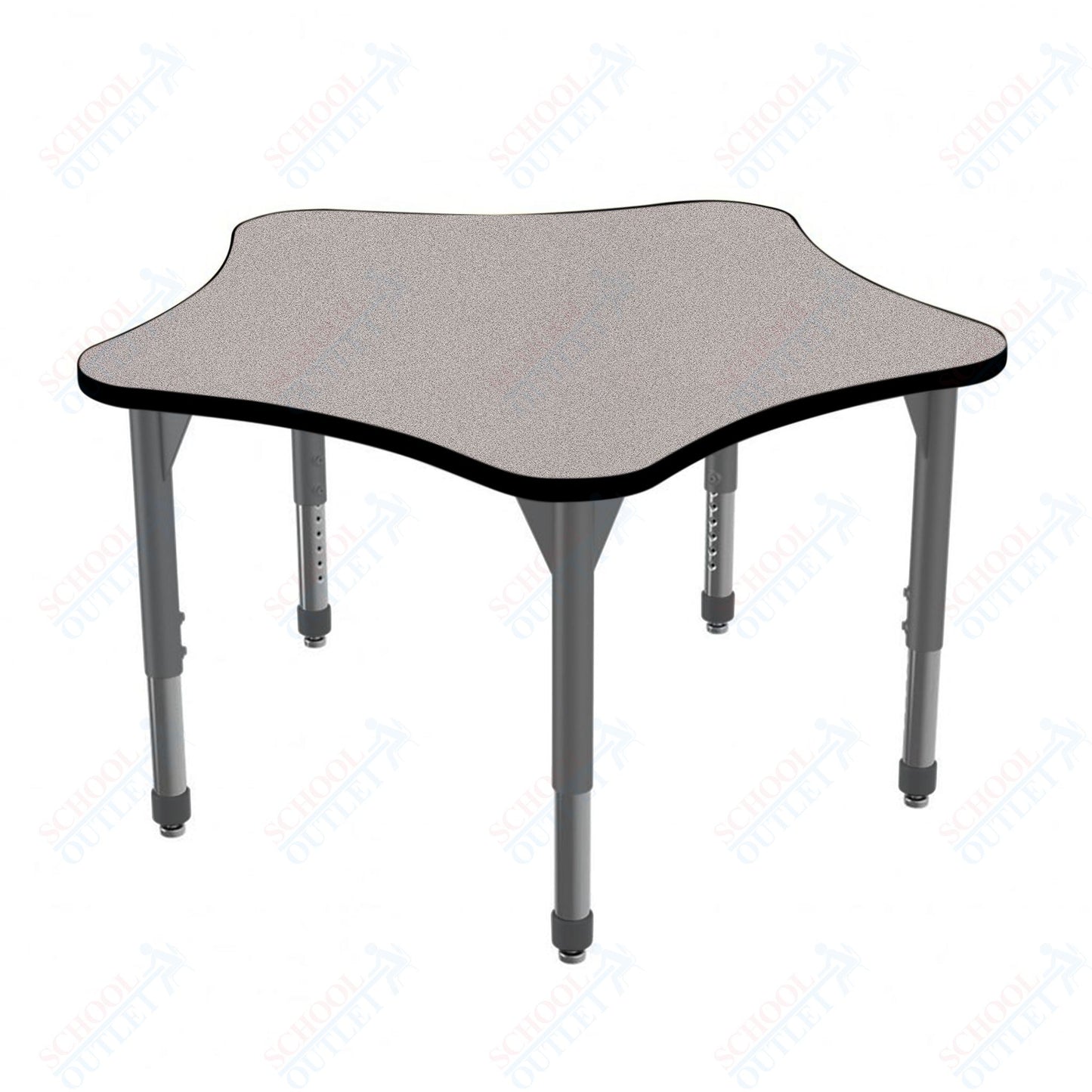 Marco Premier Series 48" 5-Star Stand-Up Table Adjustable Height 32"-42" (43-2280-MA)