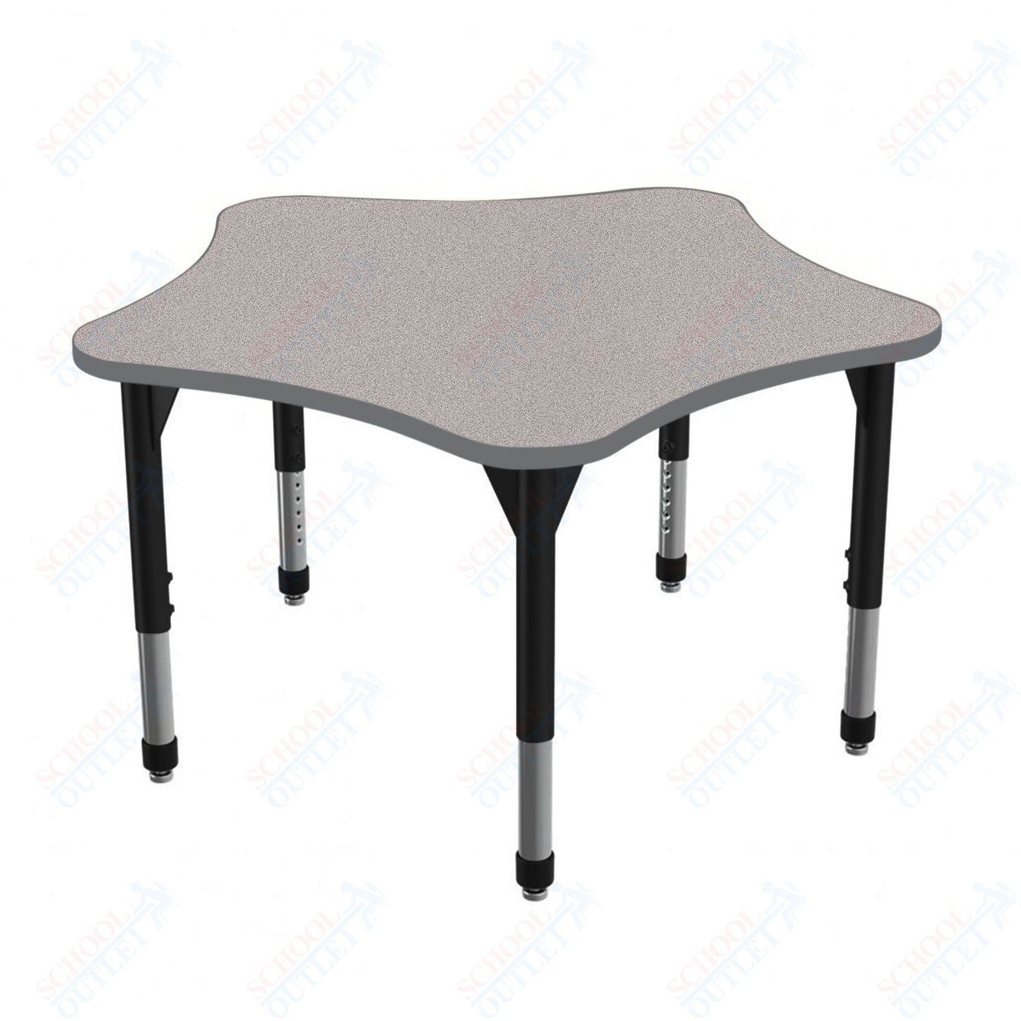 Marco Premier Series 48" 5-Star Stand-Up Table Adjustable Height 32"-42" (43-2280-MA)