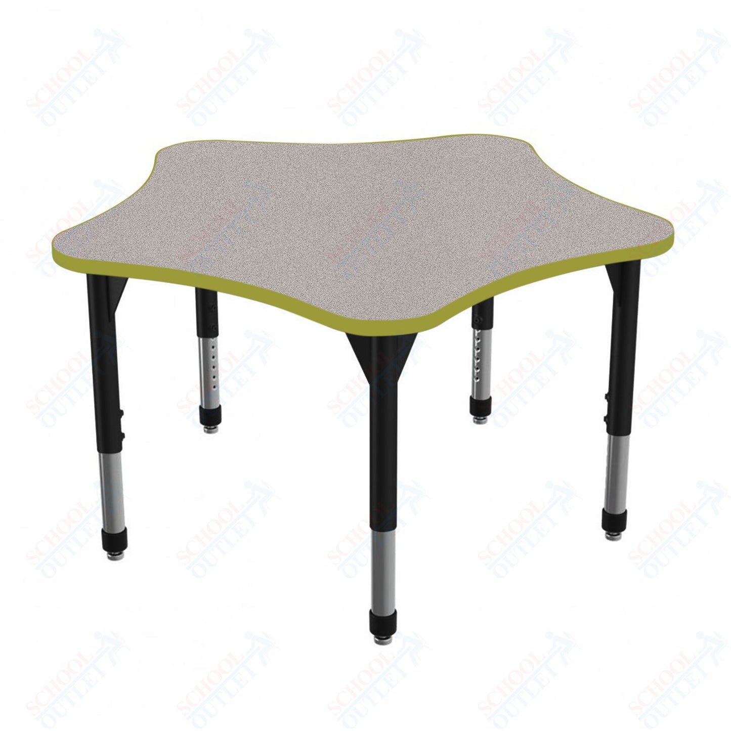Marco Premier Series 48" 5-Star Stand-Up Table Adjustable Height 32"-42" (43-2280-MA)