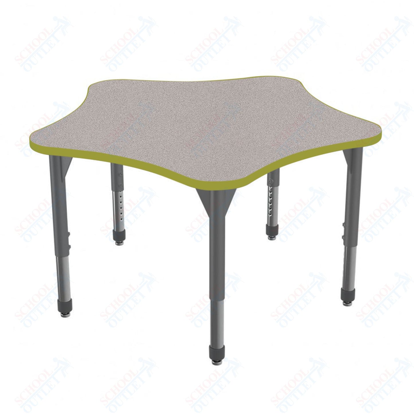 Marco Premier Series 48" 5-Star Stand-Up Table Adjustable Height 32"-42" (43-2280-MA)