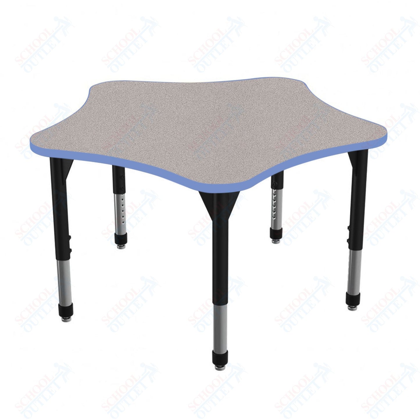 Marco Premier Series 48" 5-Star Stand-Up Table Adjustable Height 32"-42" (43-2280-MA)
