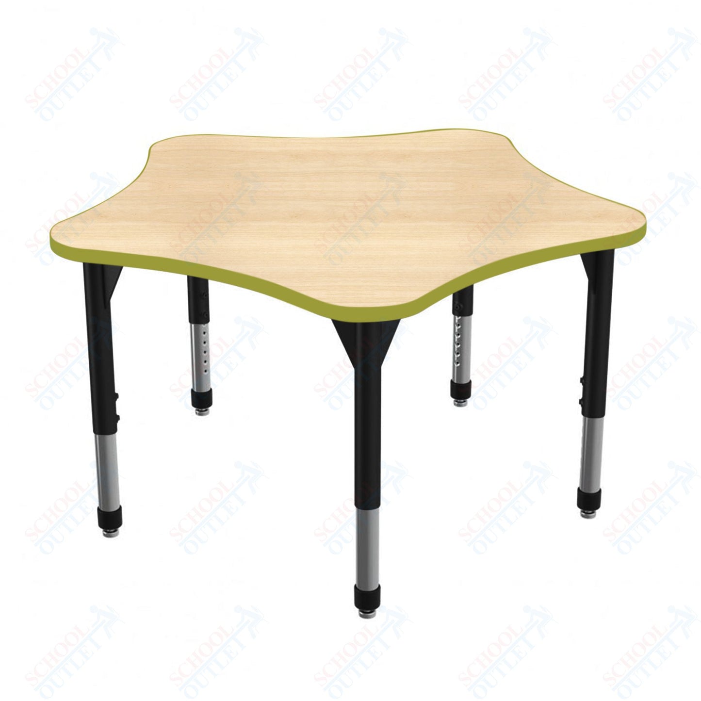 Marco Premier Series 48" 5-Star Stand-Up Table Adjustable Height 32"-42" (43-2280-MA)