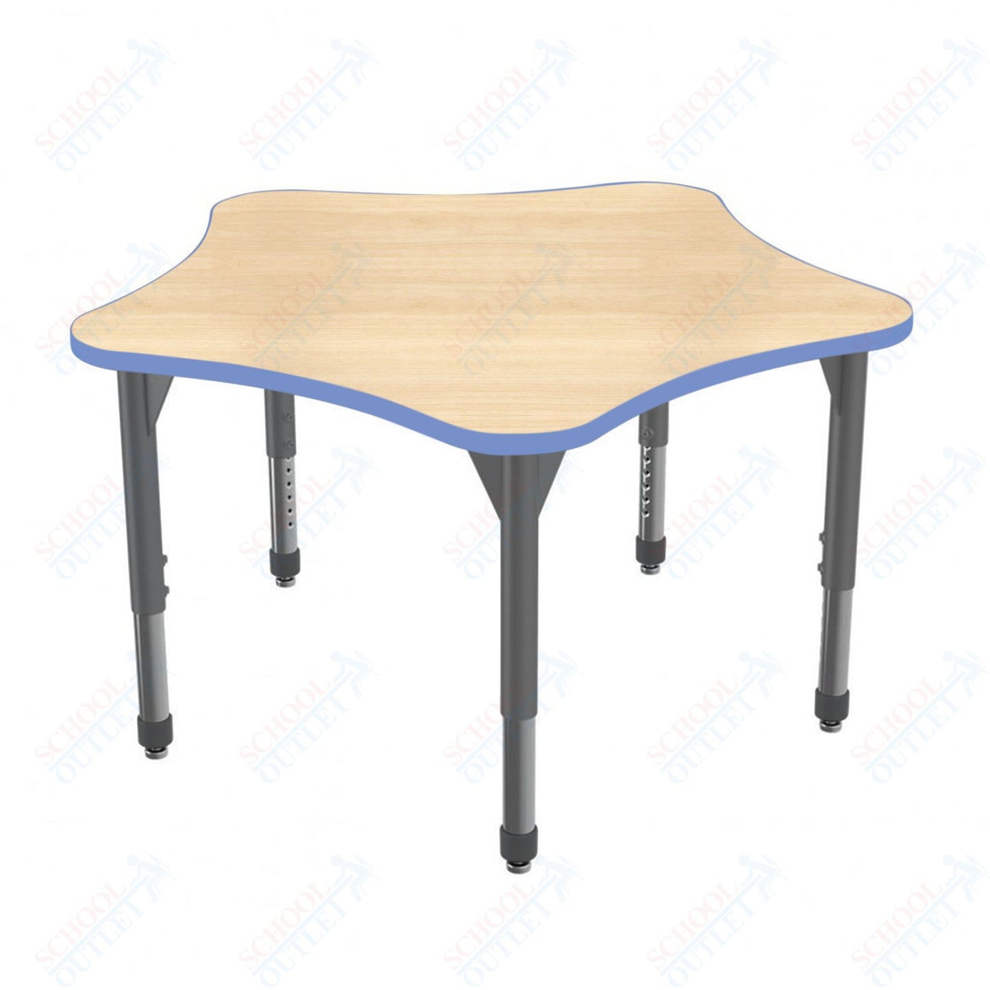 Marco Premier Series 48" 5-Star Stand-Up Table Adjustable Height 32"-42" (43-2280-MA)